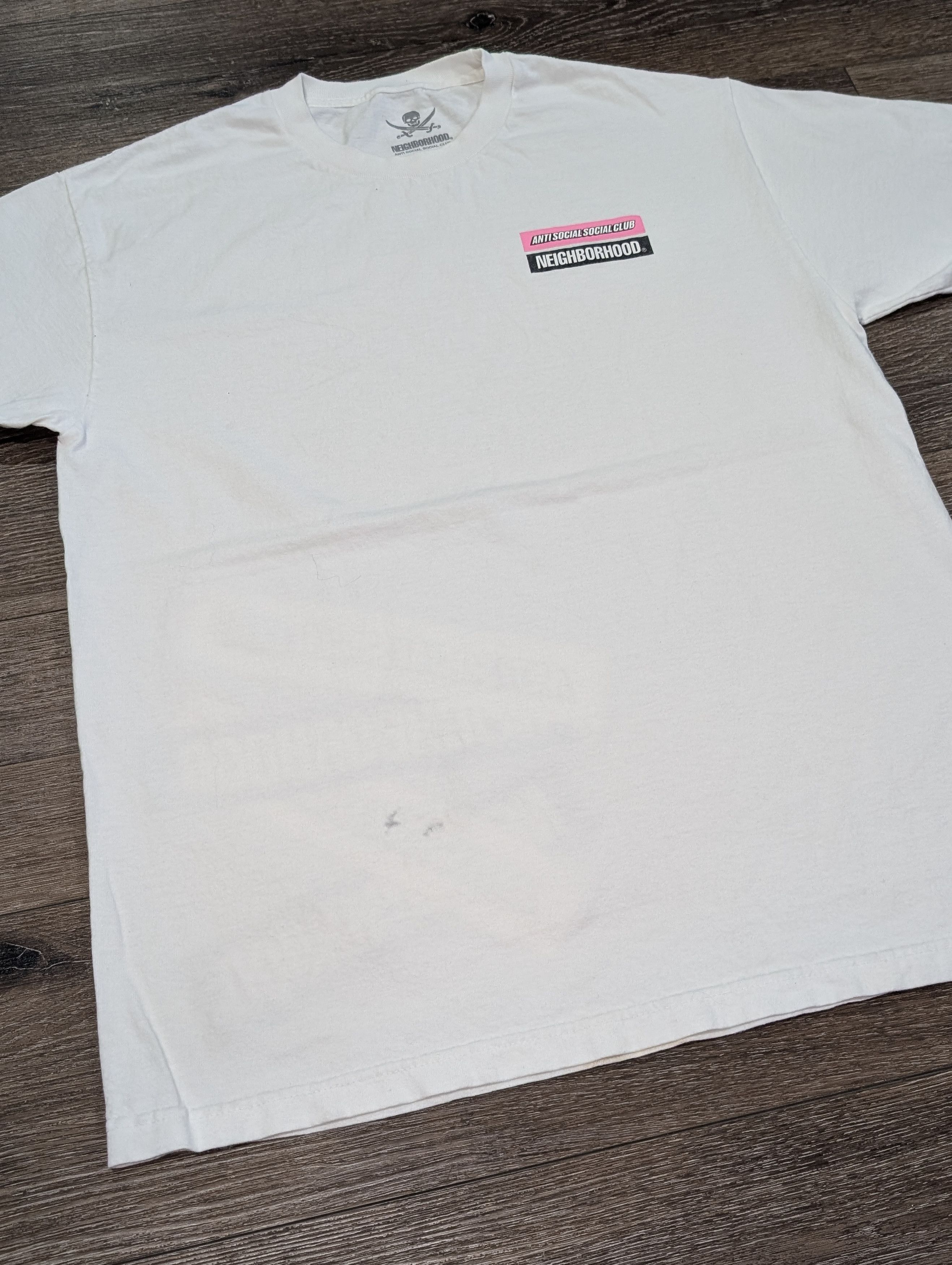 Anti Social Social Club × Neighborhood Anti Social Social Club x Neighborhood t-shirt - SIZE L Size US L / EU 52-54 / 3 - 3 Thumbnail