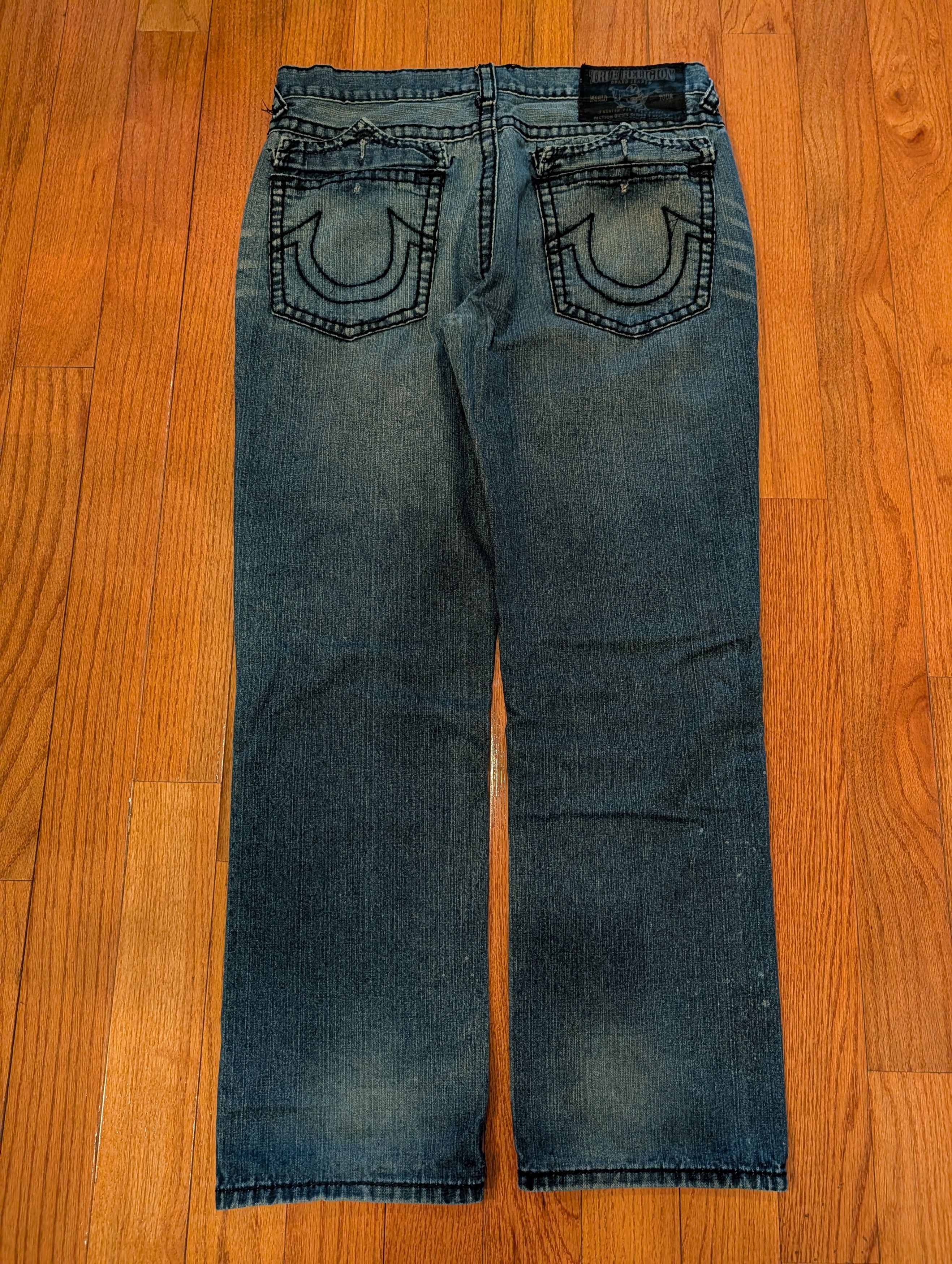 True Religion × Vintage Vintage True Religion Jeans Size 33 RICKY