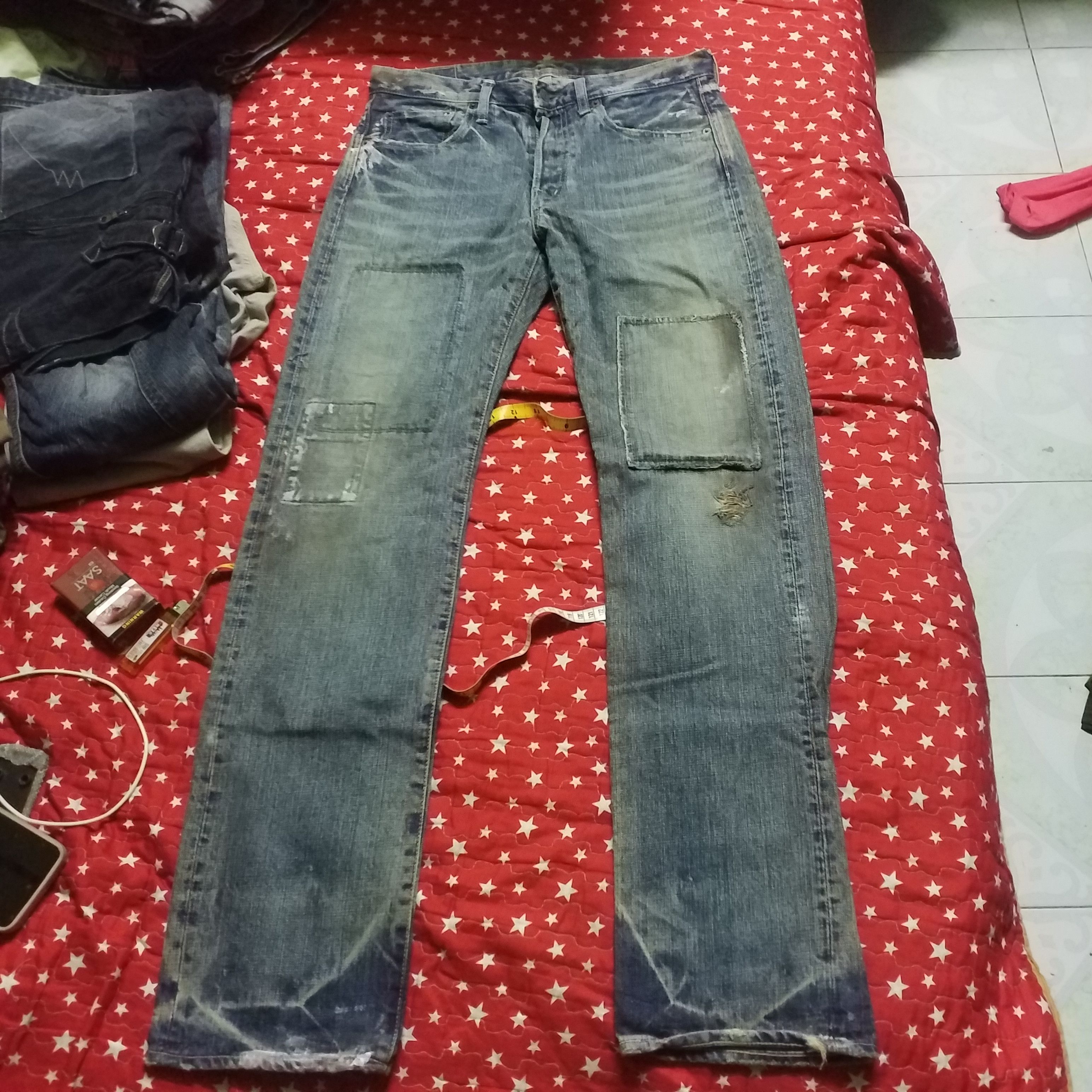SPELLBOUND HARD DENIM MATERIAL