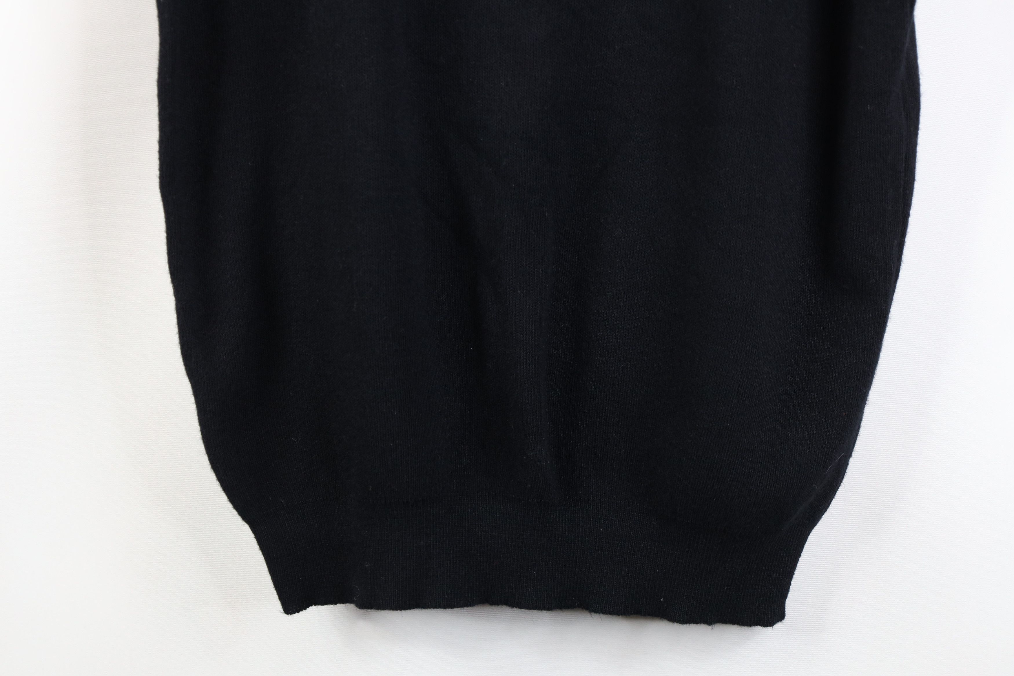 Vintage Vintage 70s Streetwear Sleeveless Sweater Vest Black USA Size XL / US 12-14 / IT 48-50 - 3 Thumbnail