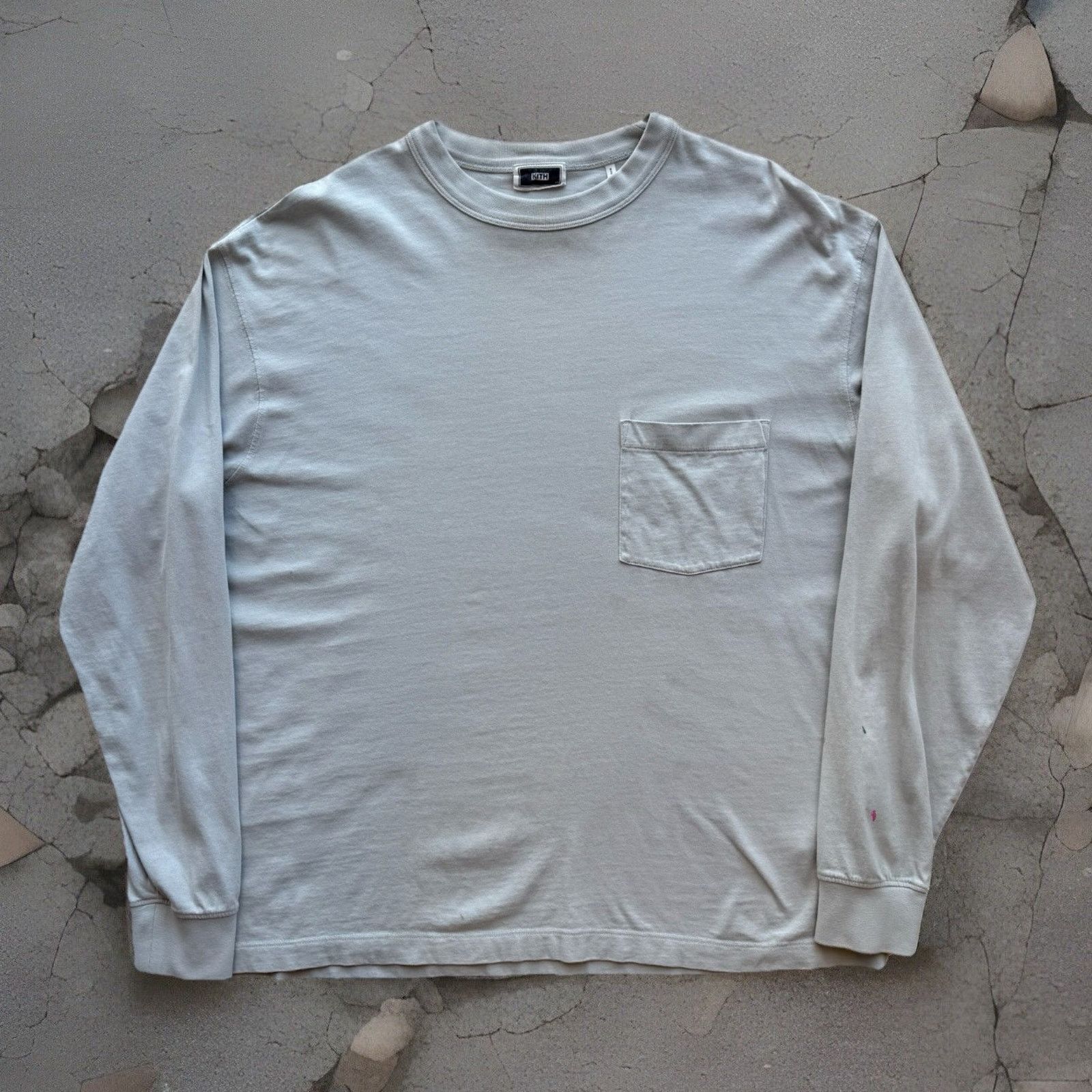 Kith Kith Shirt Medium Light Gray Long Sleeve Cotton New York Size US M / EU 48-50 / 2 - 1 Thumbnail