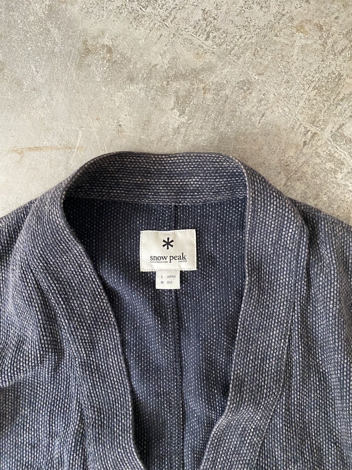 Snow Peak Snow Peak Kimono Jacket Kapital 45rpm Blue Blue Japan Visvim Size US M / EU 48-50 / 2 - 2 Thumbnail