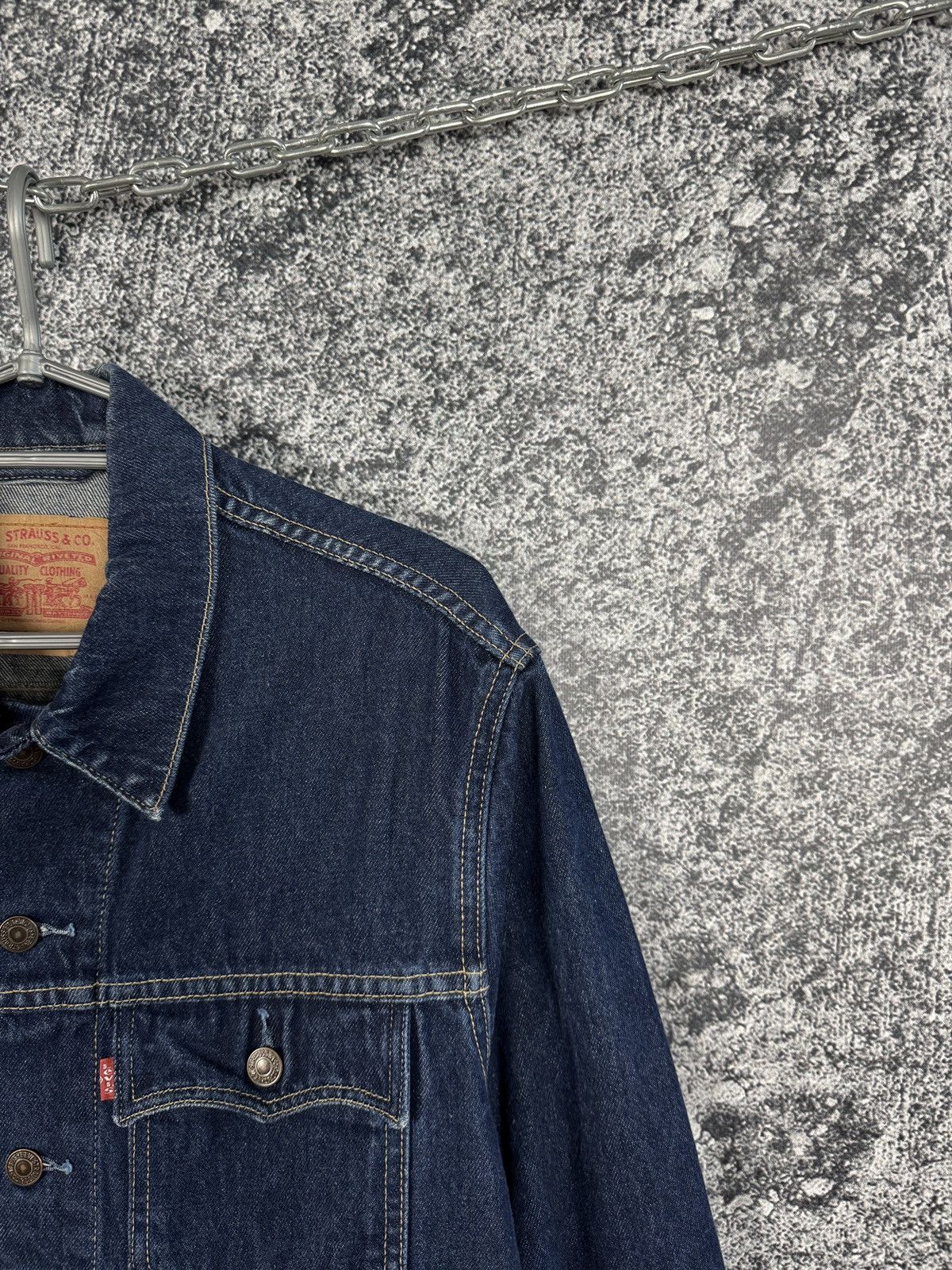 Levi's Men’s Levi’s Vintage Denim Jacket Jean Trucker 90s Size M Size US M / EU 48-50 / 2 - 2 Thumbnail
