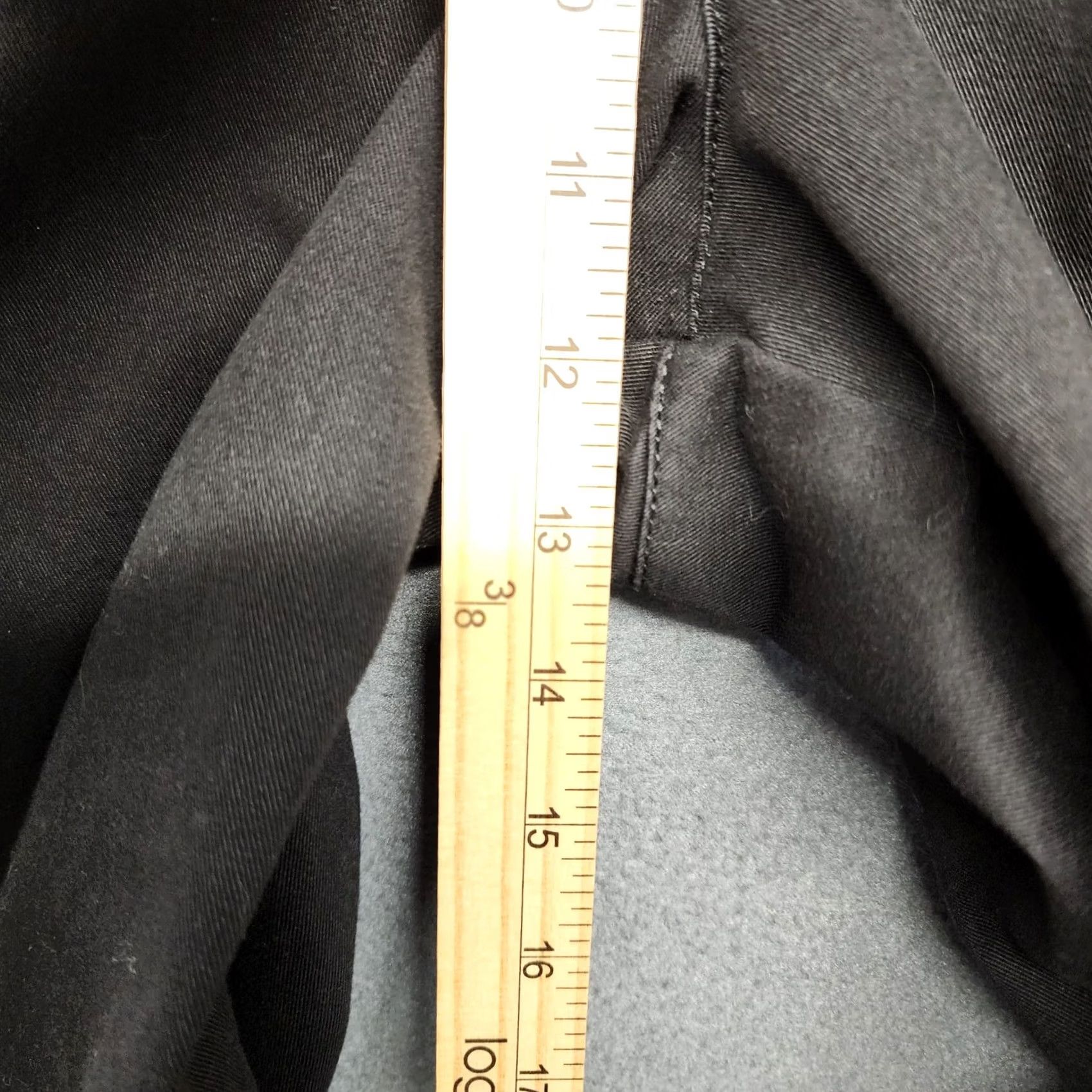 Cherokee VINTAGE Cherokee Pants Mens 34x28 Black Pleated 100% Cotton 90s Y2K Tagged 34x30 Mens Size US 34 / EU 50 - 6 Thumbnail