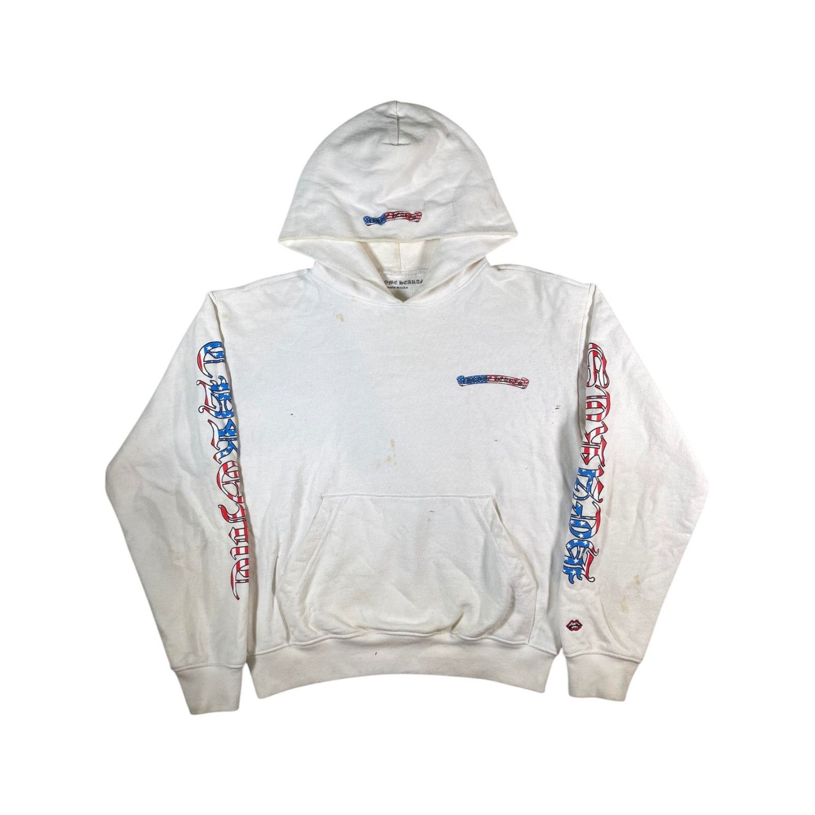 Chrome Hearts Chrome Hearts Matty Boy USA White Hoodie Size US S / EU 44-46 / 1 - 1 Thumbnail