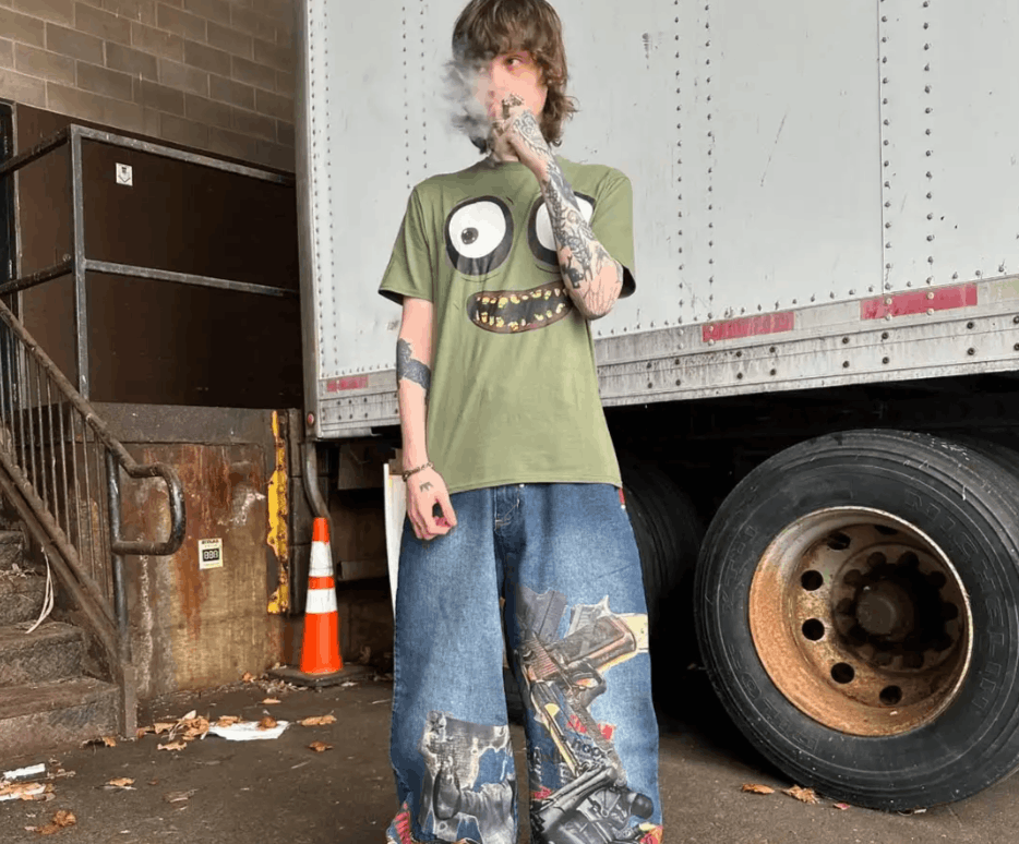 Vision Streetwear Y2K American High Street hip hop trend Size US S / EU 44-46 / 1 - 4 Thumbnail