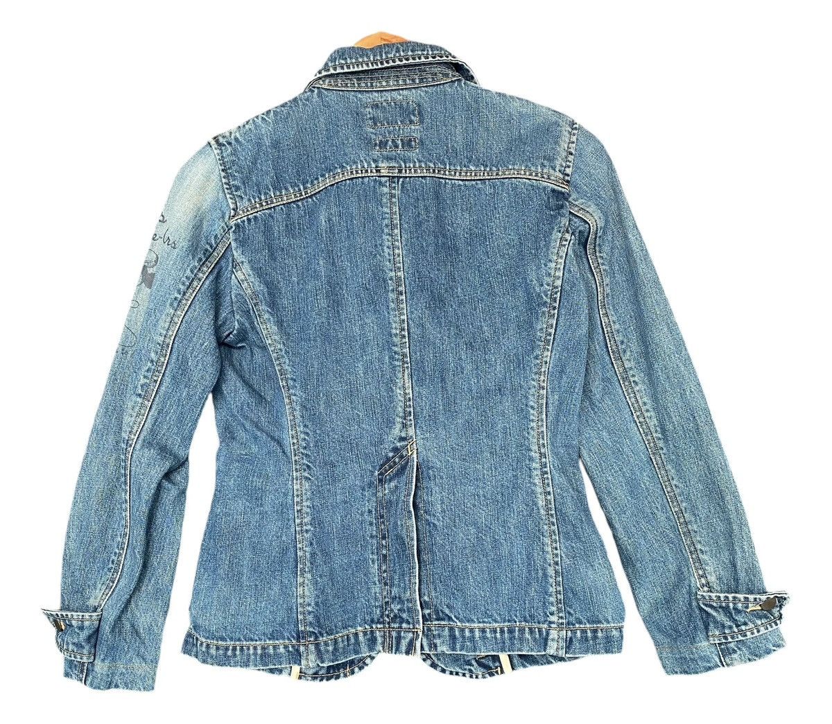 Disney × Vintage Vtg ARTISAN WALT DISNEY Denim Jacket Size XS / US 0-2 / IT 36-38 - 9 Thumbnail