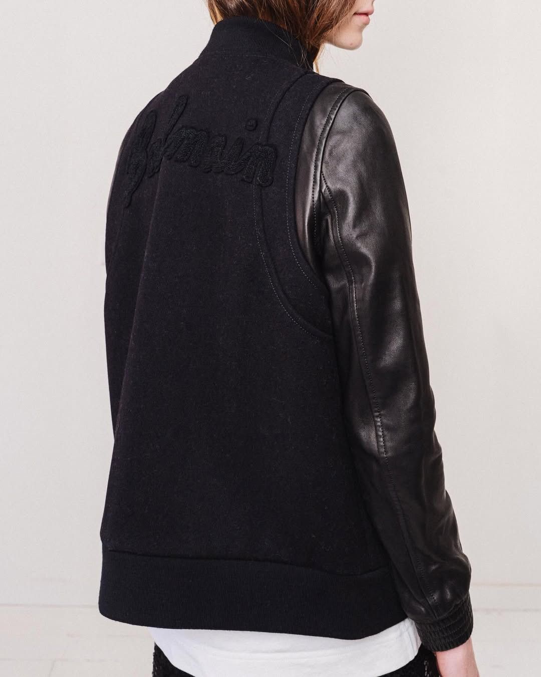 Balmain Balmain SS11 Leather Varsity Jacket, by Christophe Decarnin Size US S / EU 44-46 / 1 - 6 Thumbnail