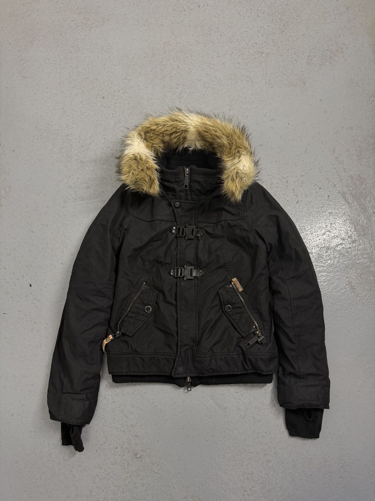 khujo Khujo Double Belted Fur Insulated Jacket Size M / US 6-8 / IT 42-44 - 2 Thumbnail