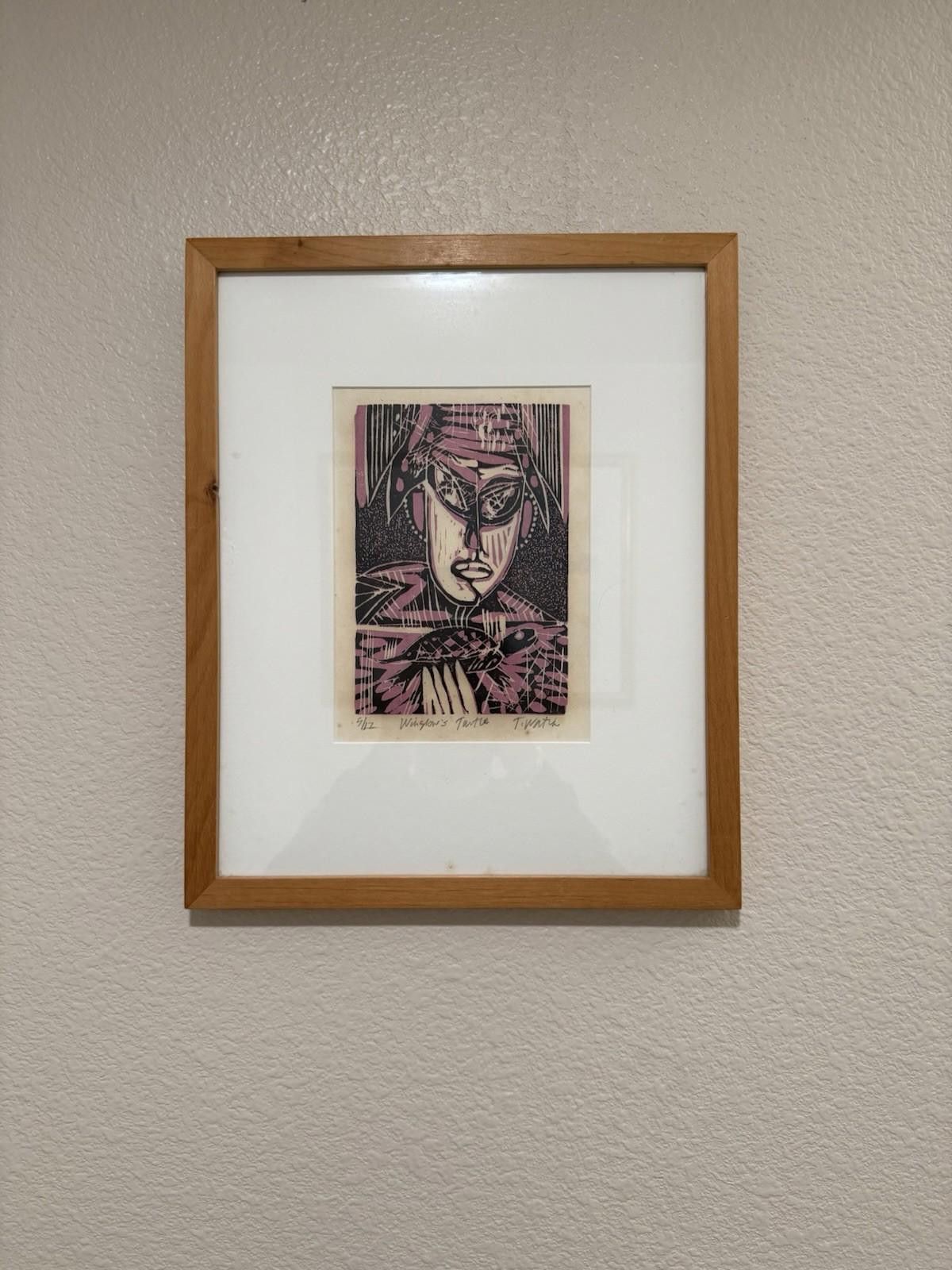Other Rare Signed Tarmo Watia Color Print Winslow's Turtle 9/12 Size ONE SIZE - 2 Thumbnail