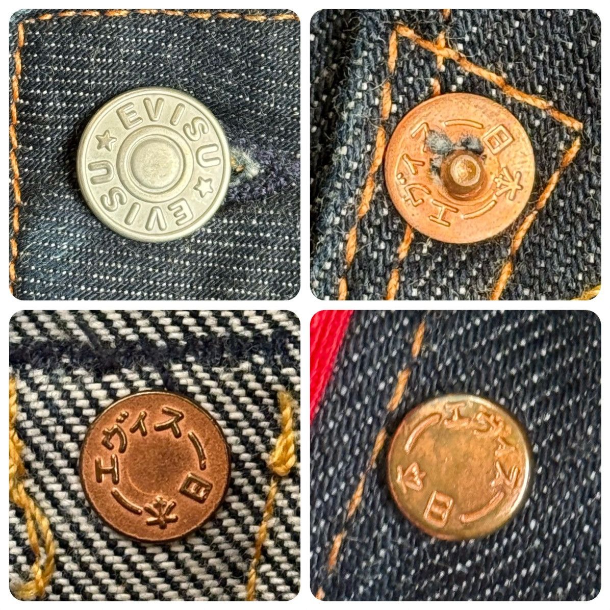 Evisu EVISU daicock style denim jeans！size：30x34 Size US 30 / EU 46 - 4 Thumbnail