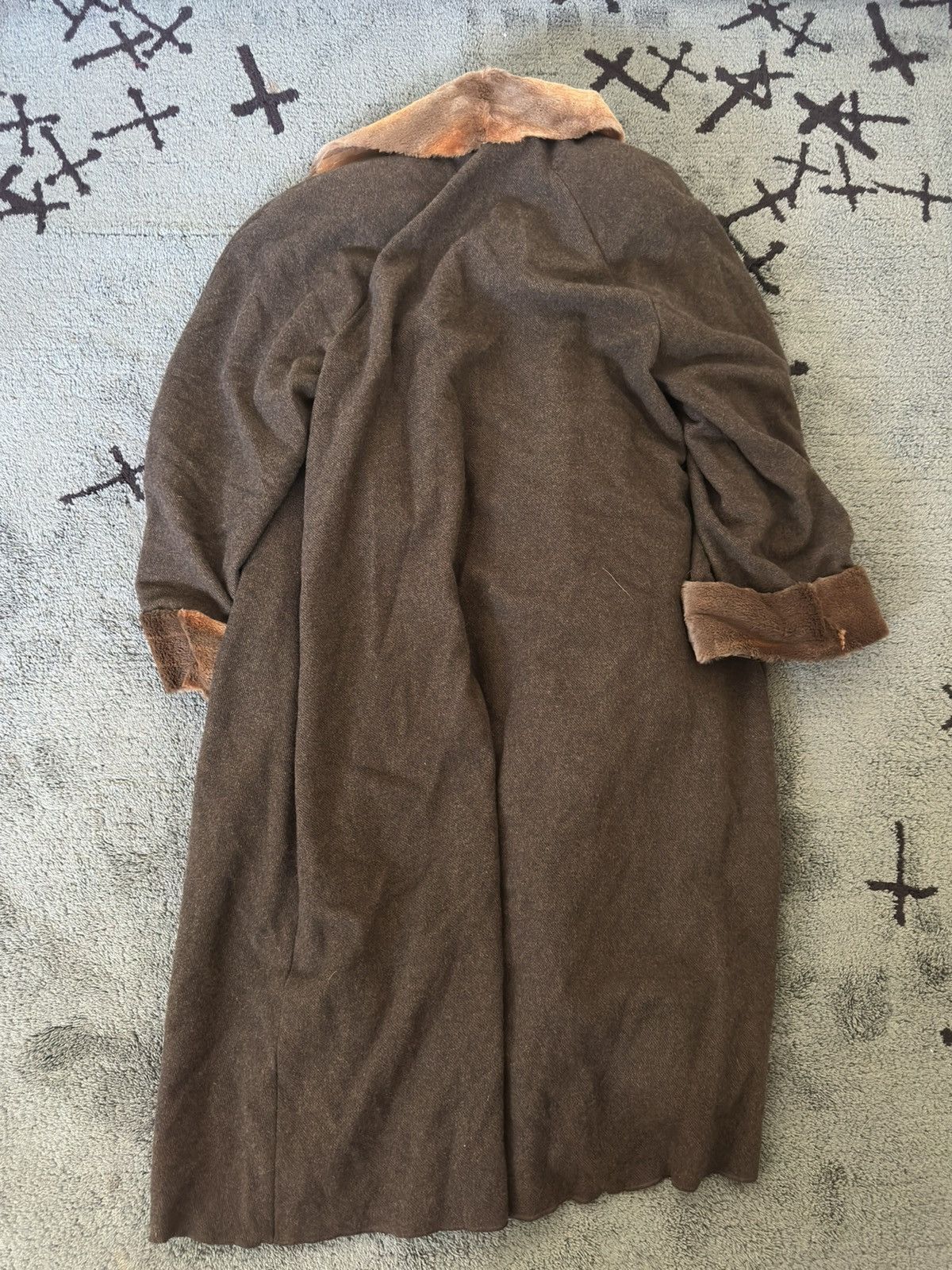 Fendi Archive Fendi Fall 1995 Fur Coat Karl Lagerfeld Vintage Size S / US 4 / IT 40 - 3 Thumbnail