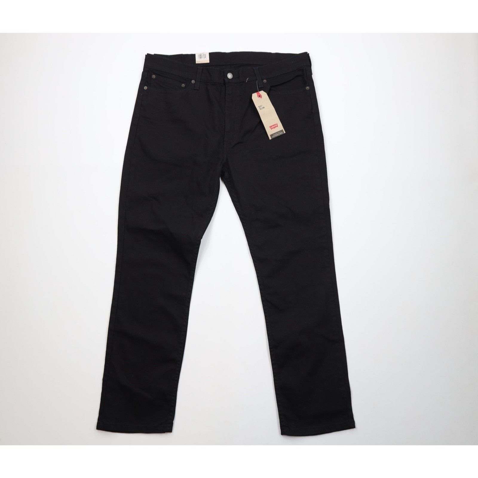 Levi's New Levis 511 Stretch Slim Fit Denim Jeans Black Size US 38 / EU 54 - 1 Thumbnail