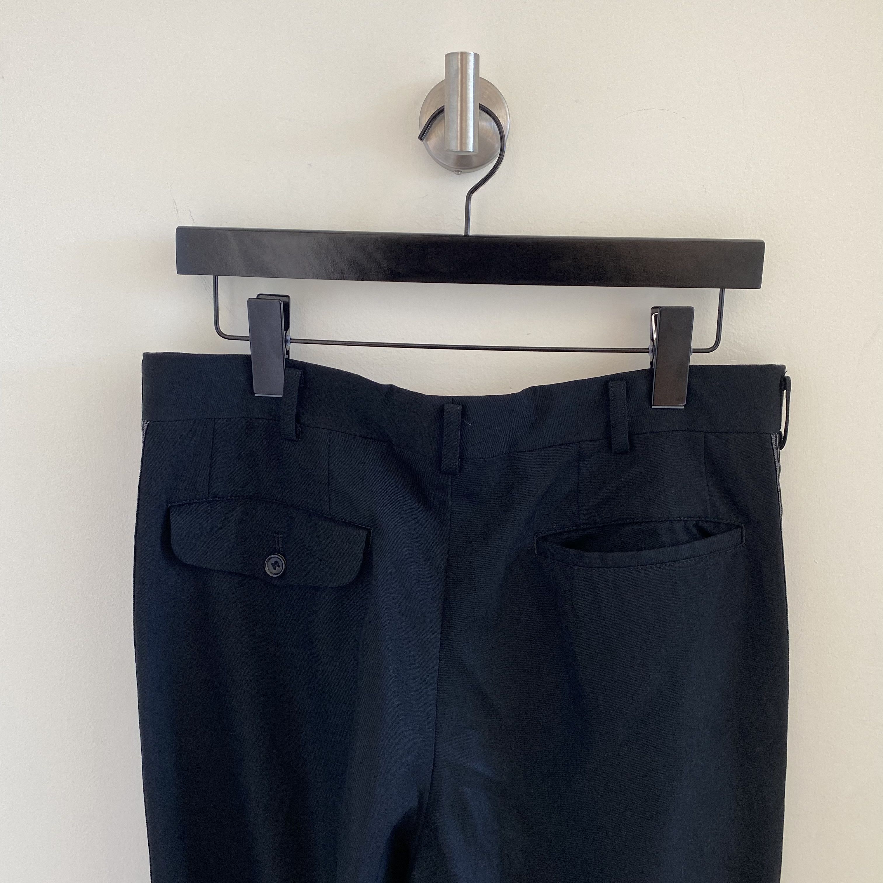 Comme des Garcons Homme Comme des Garçons Homme 2010 Side Stripe Trousers Size US 30 / EU 46 - 7 Thumbnail