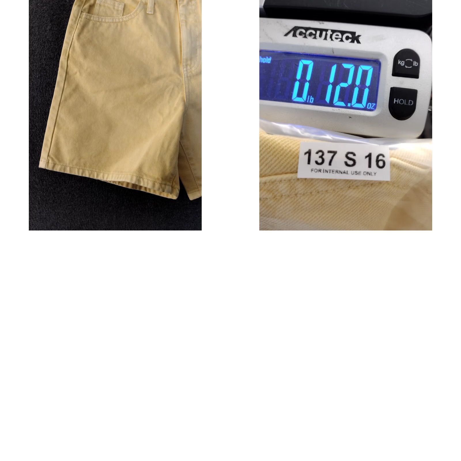 Vintage Wild Fable Shorts Bermuda Women's 2/26R Hipster Yellow Denim Casual Mid Size 26" / US 2 / IT 38 - 8 Thumbnail