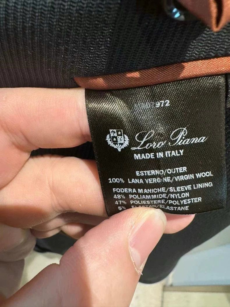 Loro Piana LORO PIANA Casual single thin western-style dress Size 46S - 6 Thumbnail