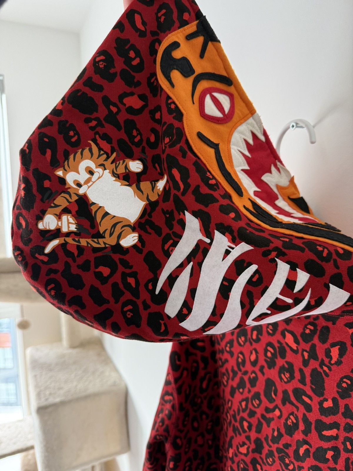 Bape BAPE Tiger Red Leopard Full Zip Hoodie Size US XL / EU 56 / 4 - 7 Thumbnail
