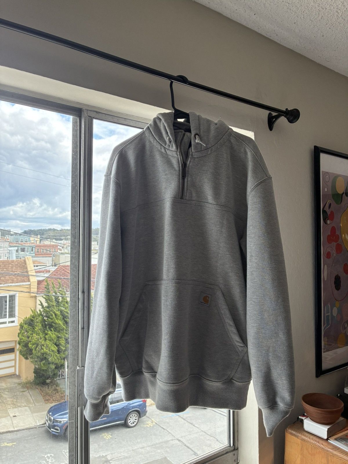 Carhartt Carhartt Heavyweight Quarterzip Hoodie Size US L / EU 52-54 / 3 - 1 Thumbnail