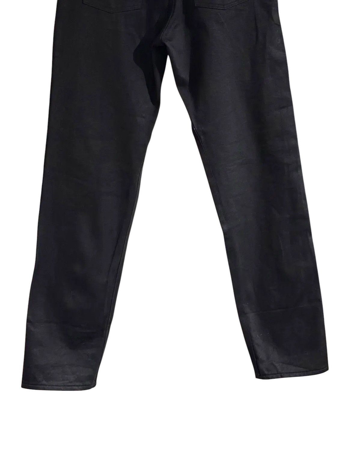 Saint Laurent Paris Saint Laurent Black Straight Denim Jeans Size US 33 - 4 Thumbnail