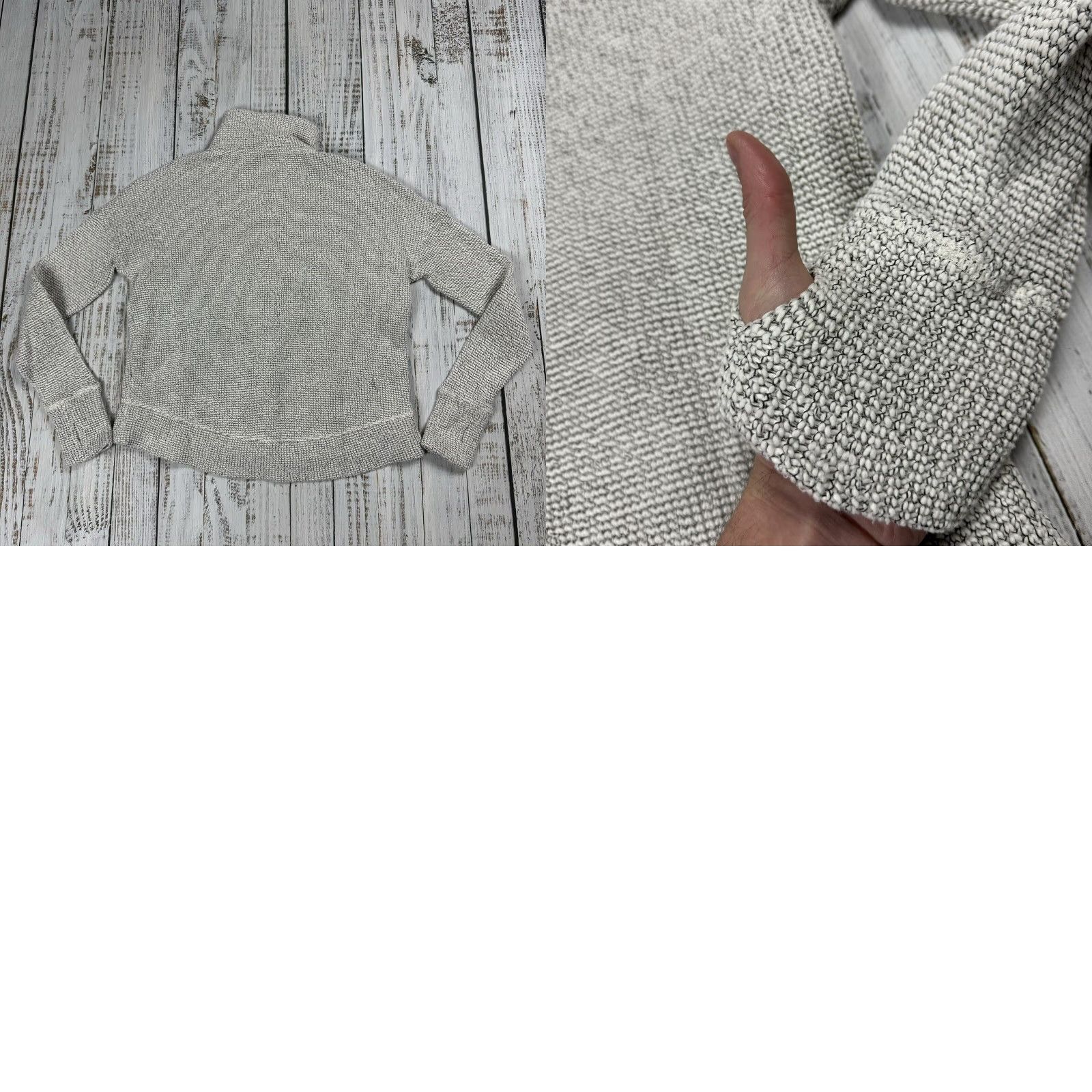 Sweaty Betty SWEATY BETTY Restful Boucle Full-Zip Jacket XS Heathered Gray Womens Activewear Yoga Size XS / US 0-2 / IT 36-38 - 8 Thumbnail