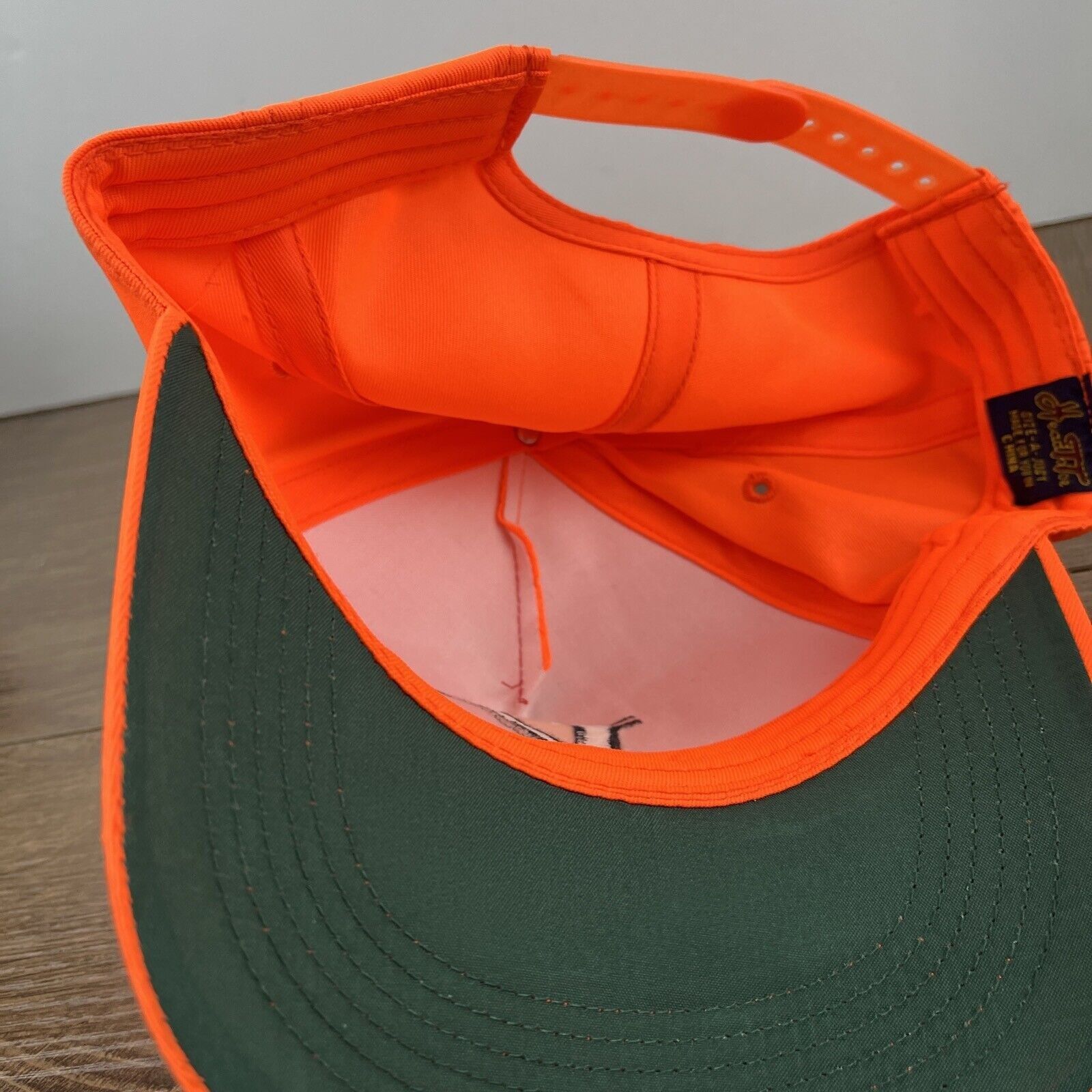 Other Versailes Hat Versailes High School Orange Hat Adjustable Ad Size ONE SIZE - 14 Thumbnail