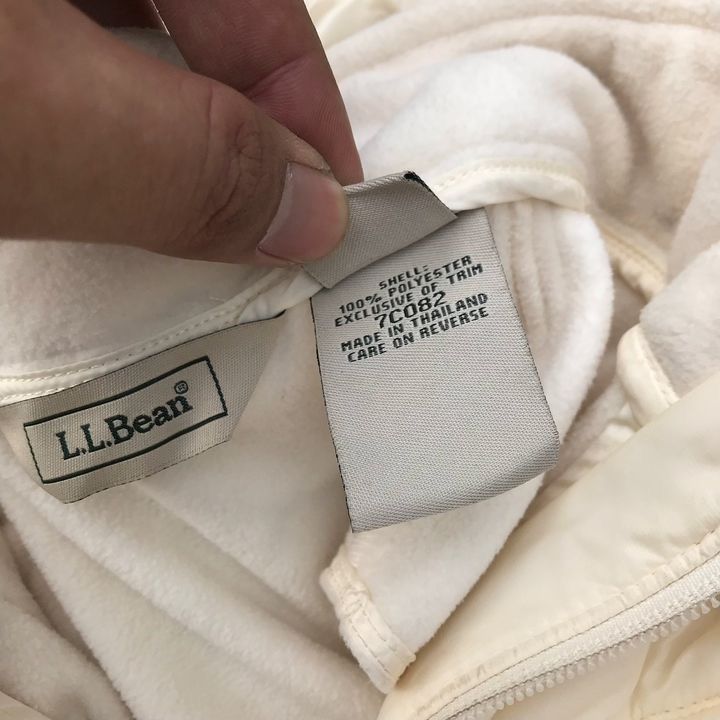 L.L. Bean LL Bean Maine Freeport USA down Puffer White Jacket Size US M / EU 48-50 / 2 - 4 Thumbnail