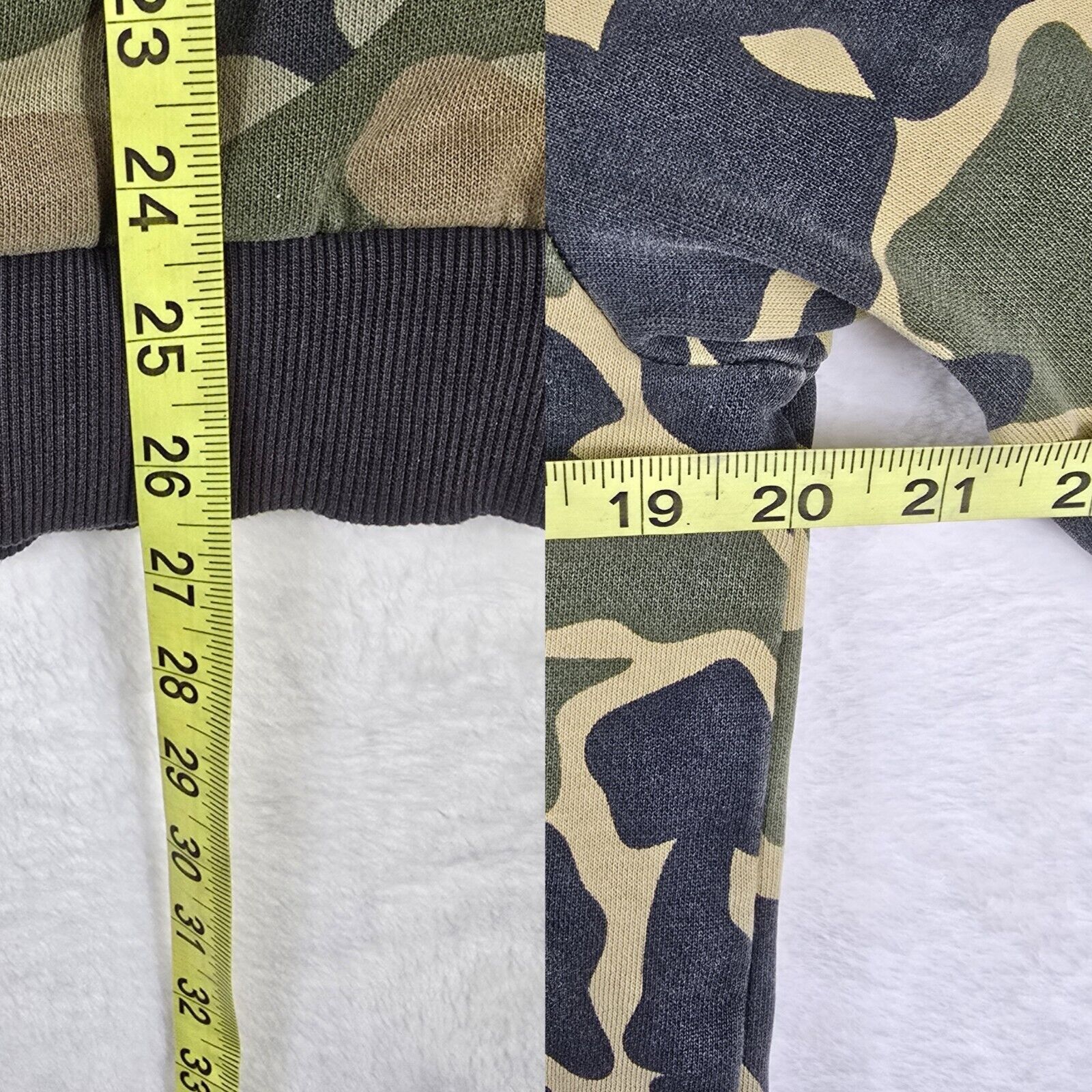 Adidas Adidas Camo Fade Hoodie Mens Size Small Trefoil Dip Dyed Size US S / EU 44-46 / 1 - 11 Thumbnail