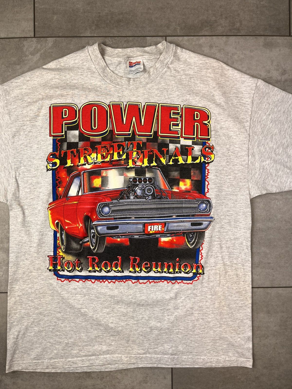 Hanes × NASCAR Vintage racing t-shirt size L Hanes Size US XL / EU 56 / 4 - 2 Thumbnail