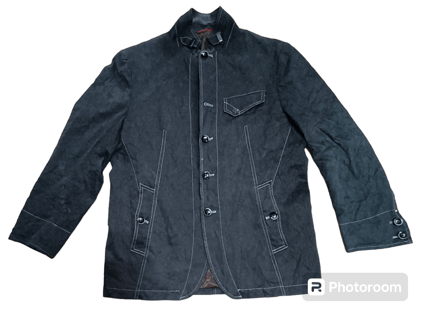 WILKES BASHFORD MULTIPOCKET ASYMMETRICAL JACKET