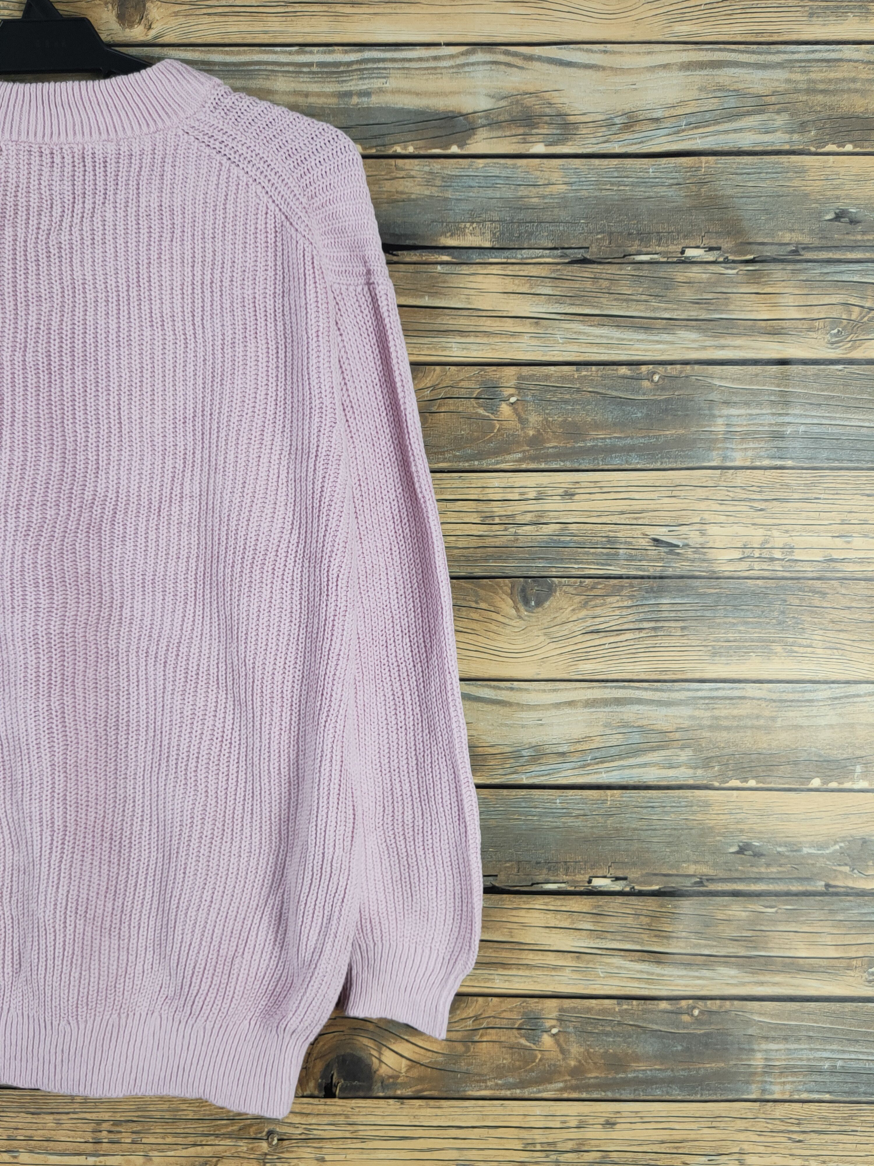 Vintage Uniqlo Light Purple Knitwear Sweatshirts #W1463 Size S / US 4 / IT 40 - 9 Thumbnail