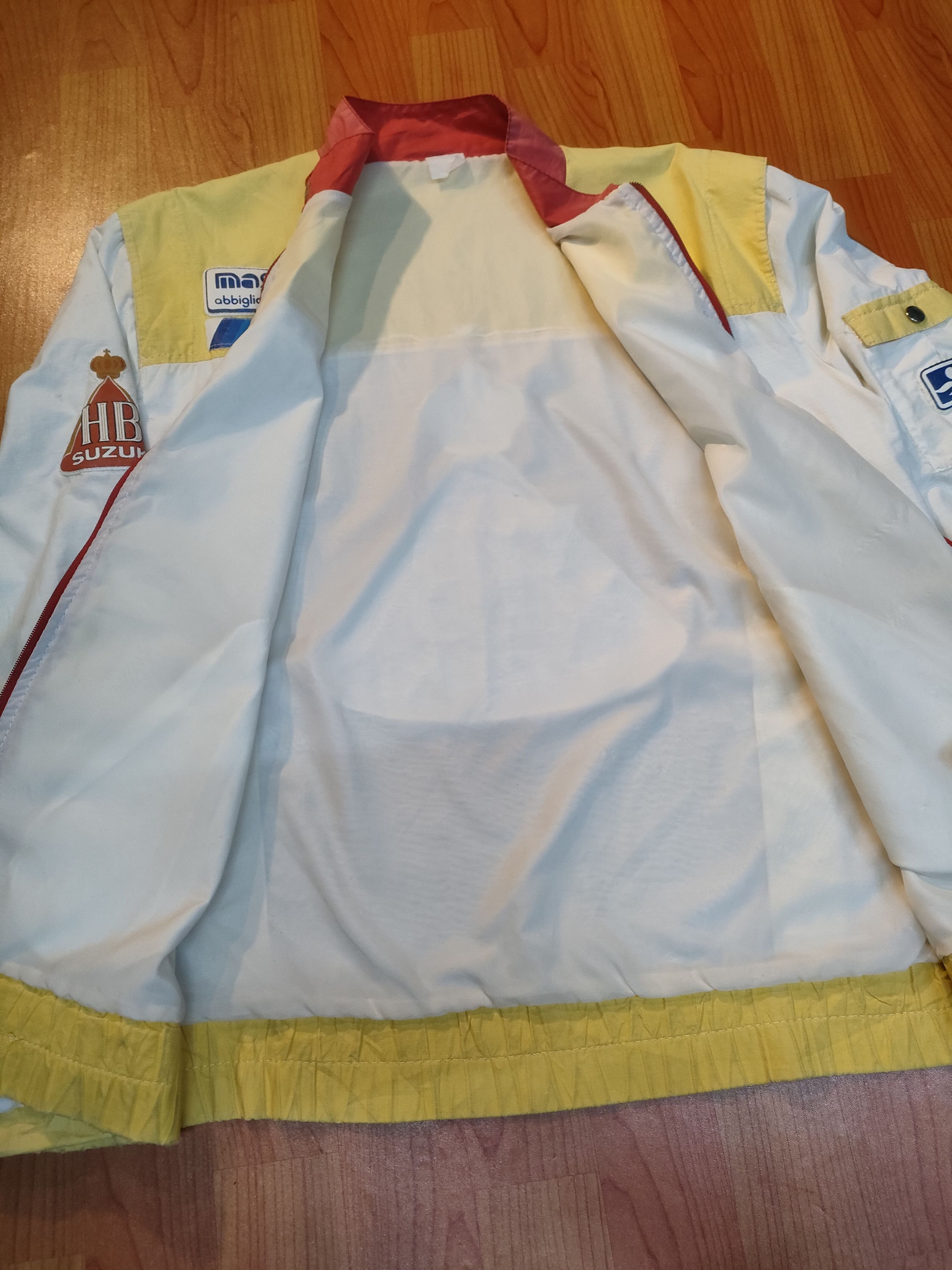 Vintage Vintage HB Suzuki Team Racing Distressed Jacket Size US L / EU 52-54 / 3 - 7 Thumbnail