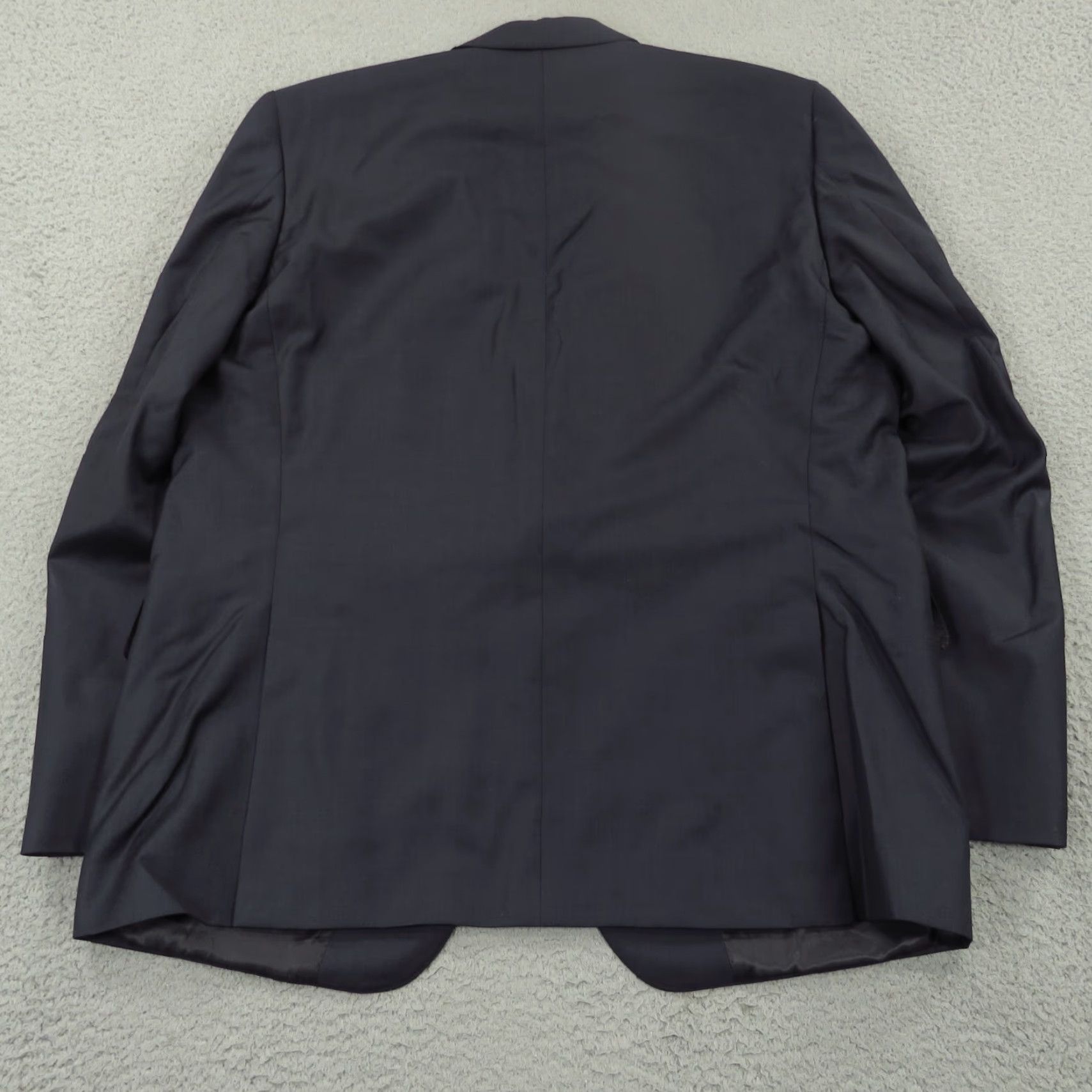 Peter Millar Peter Millar Blazer Mens 46R Navy Blue Wool Jacket Double Vented Golf Clubhouse Size 46R - 6 Thumbnail
