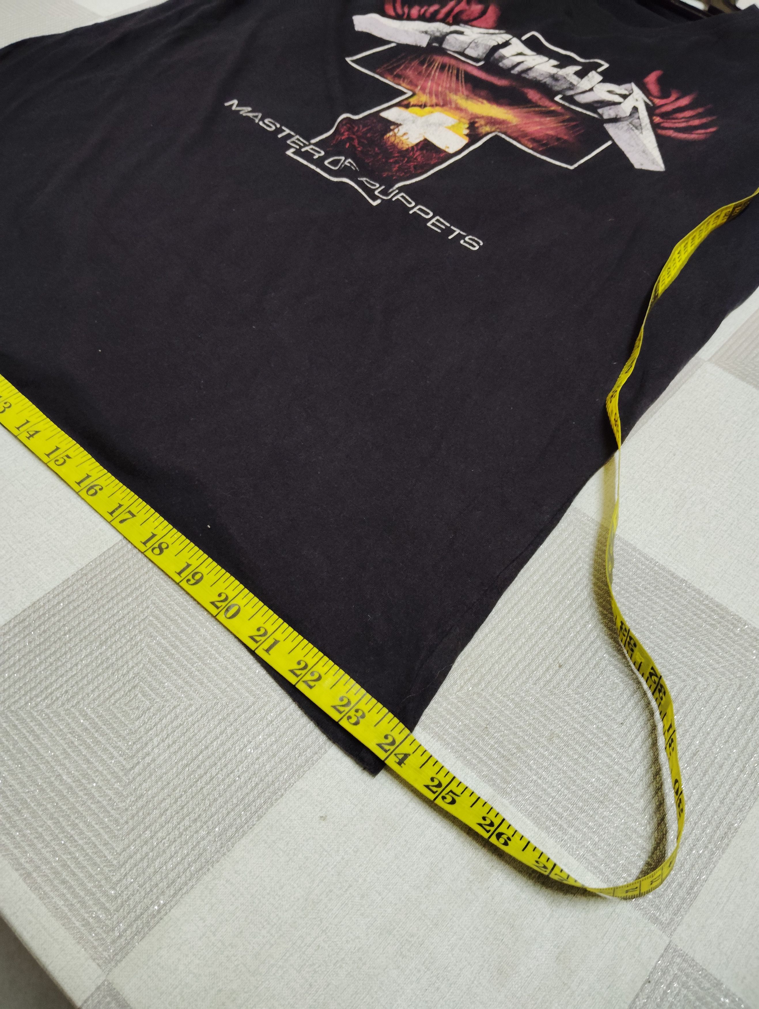 Band Tees METALICA MASTER OF PUPPETS ORIGINAL MERCHANDISE Size US L / EU 52-54 / 3 - 6 Thumbnail