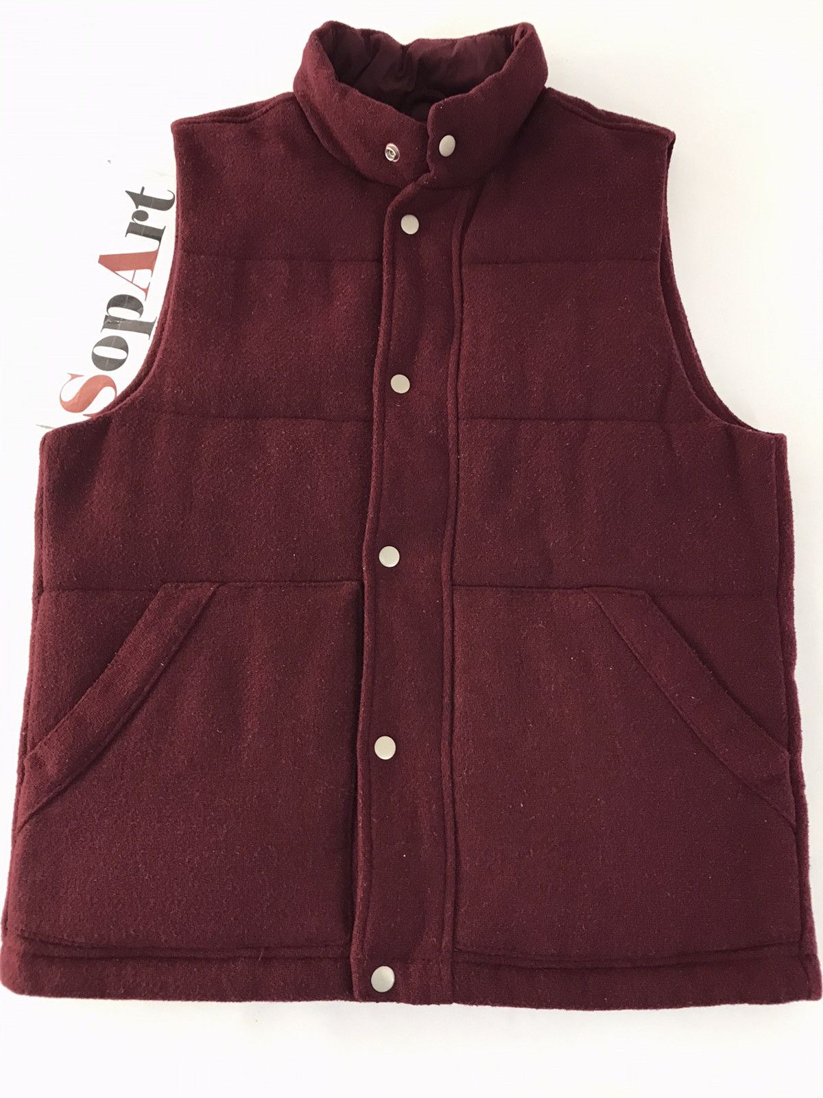 Old Navy × Vintage Vintage Vests Old Navy Puffer Double Pocket Snap Button Size US M / EU 48-50 / 2 - 3 Thumbnail