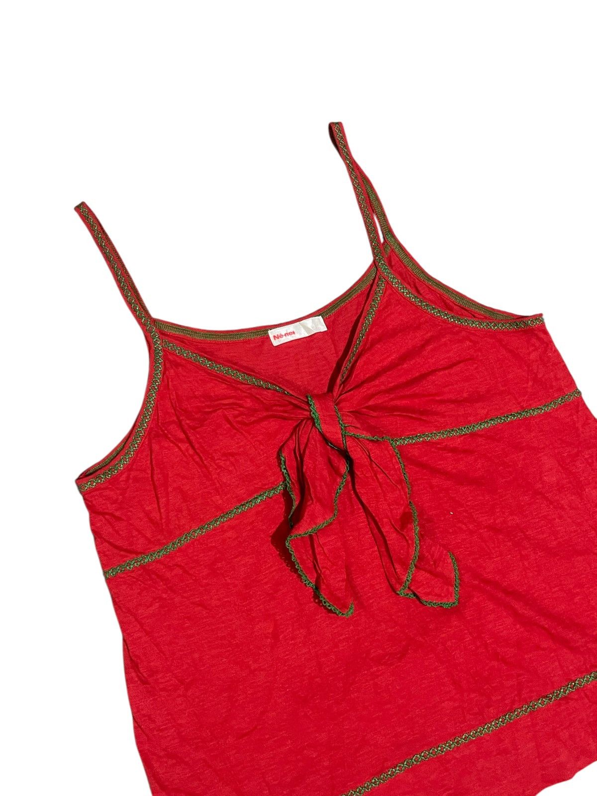 Issey Miyake Issey Miyake Ne Net Tie Tank Tops Size M / US 6-8 / IT 42-44 - 3 Thumbnail