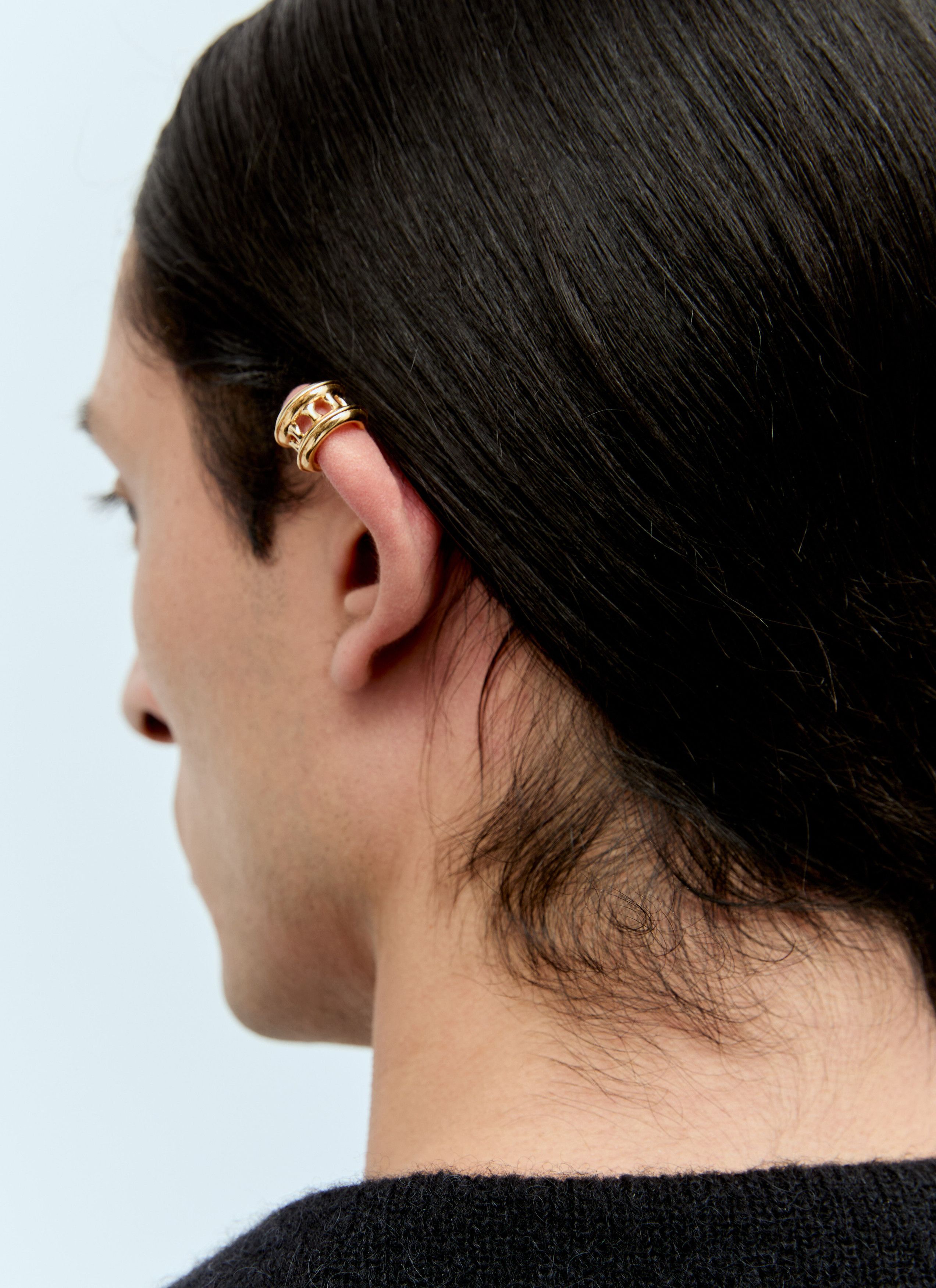 Bottega Veneta BOTTEGA VENETA gold plated Sterling silver single ear cuff Size ONE SIZE - 3 Thumbnail