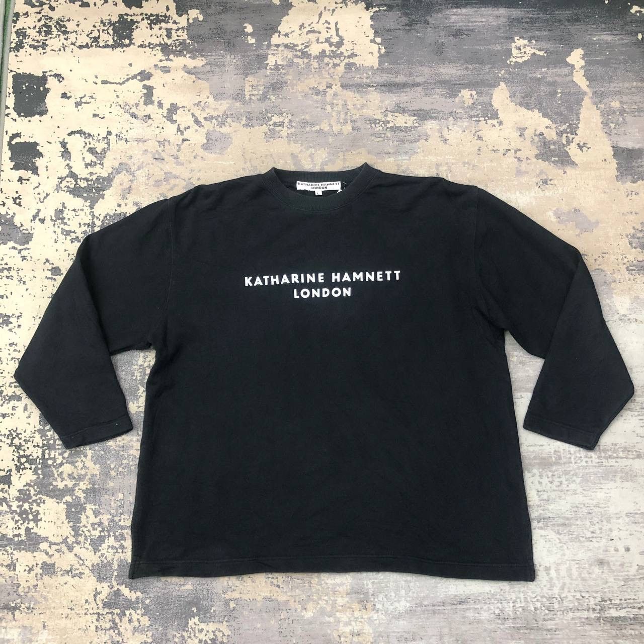 Katharine Hamnett London Y713. KATHARINE HAMNETT LONDON SWEATSHIRTS Size US L / EU 52-54 / 3 - 3 Thumbnail