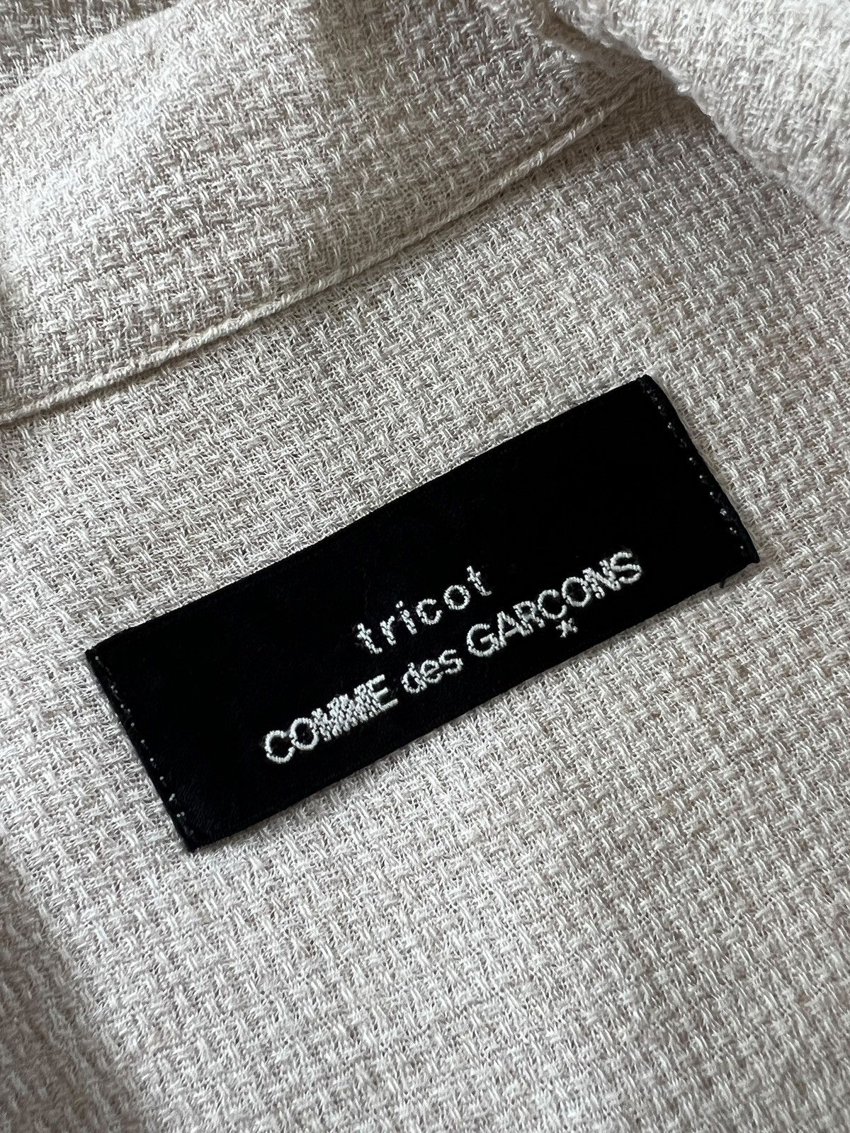 Tricot Comme des Garcons SS94 Tricot Comme des Garçons Linen Rayon Blend Mini Dress Size S / US 4 / IT 40 - 9 Thumbnail