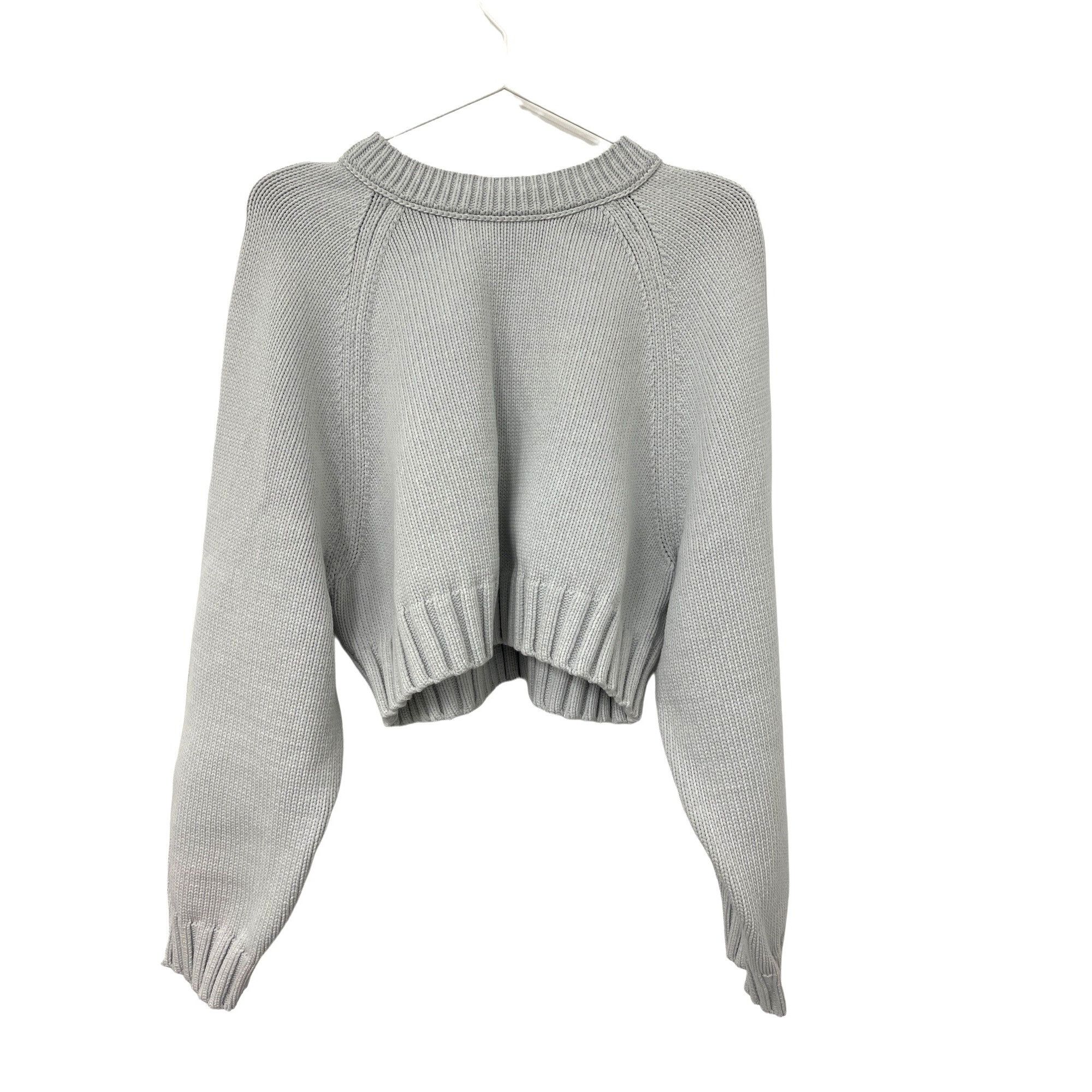 T by Alexander Wang Alexanderwang.T Cropped Sweater Size M / US 6-8 / IT 42-44 - 3 Thumbnail