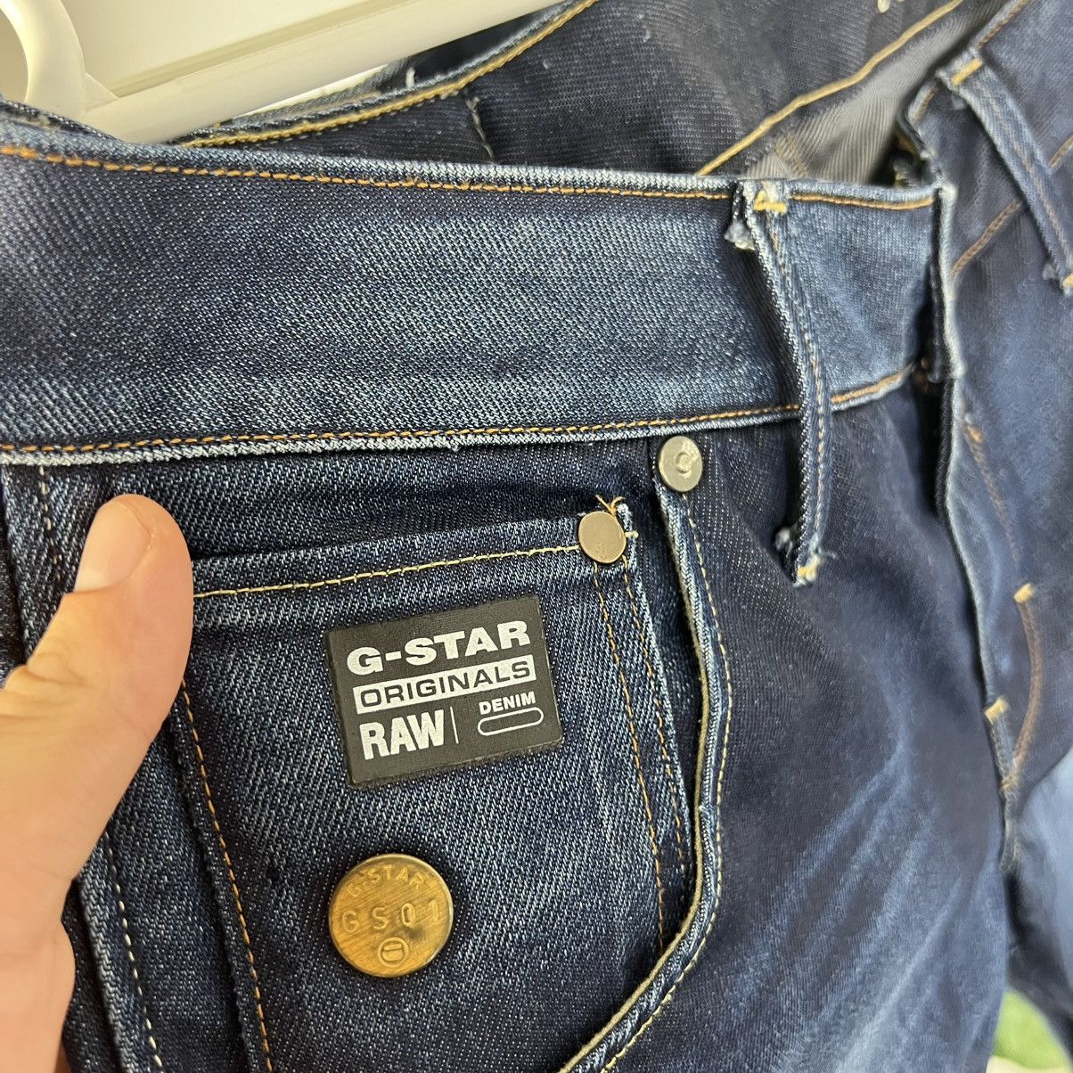 G-Star Avant-Garde G-Star Raw Arc 3D Slim Denim Jeans Size US 33 - 5 Thumbnail