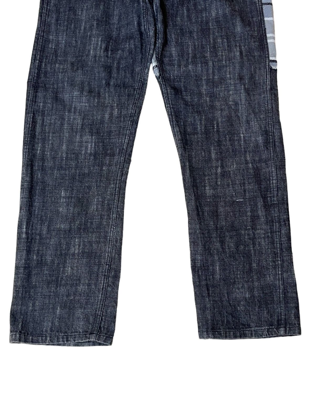 Garment Reproduction of Workers JAPANESE DENIM COMMUNITY GARMENT WORKS PATCHWORK JEANS Size US 36 / EU 52 - 3 Thumbnail