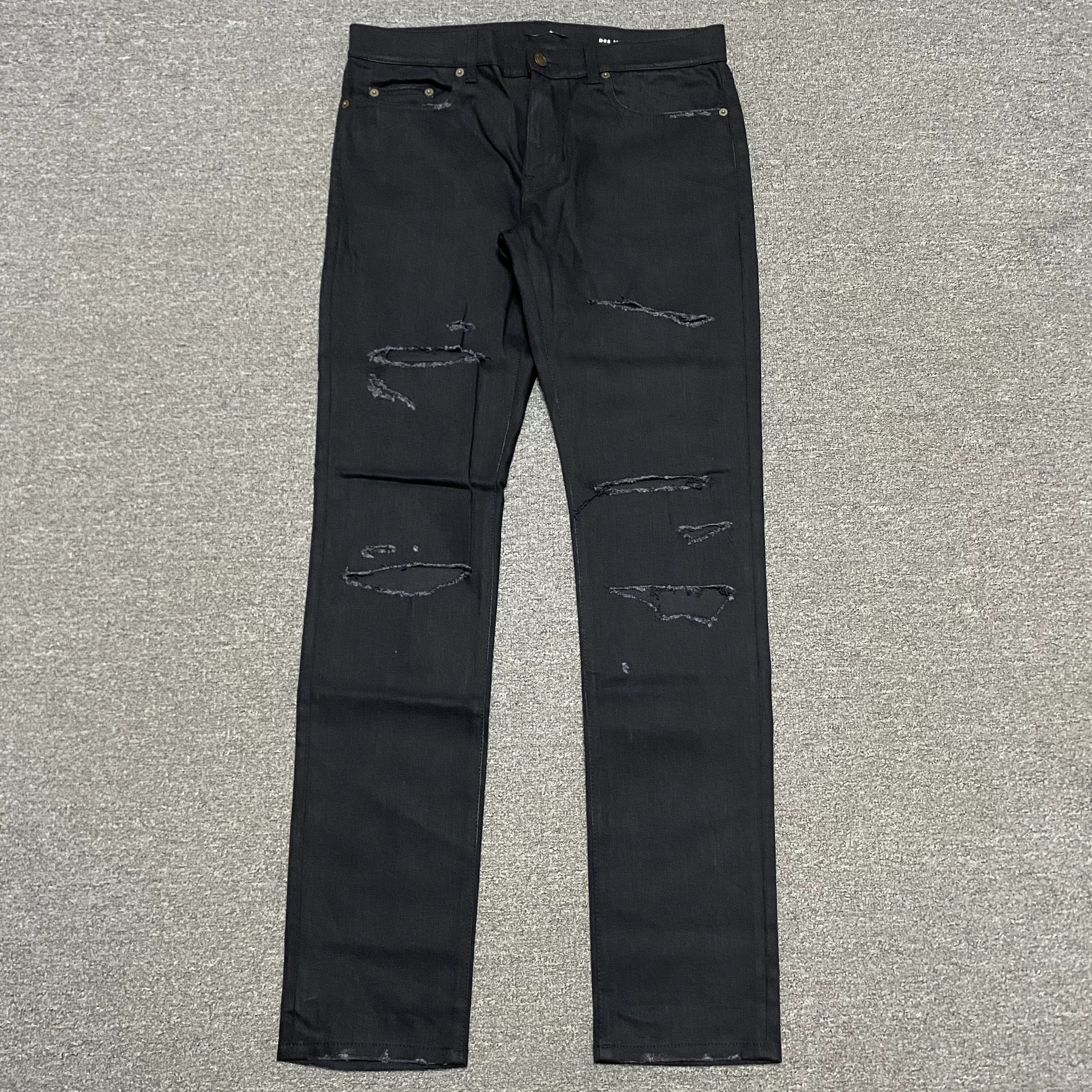 Saint Laurent Paris SAINT LAURENT 17SS Distressed Jeans Size US 33 - 1 Thumbnail