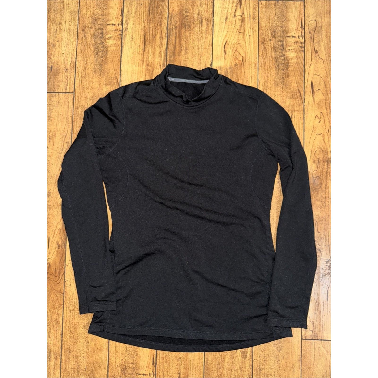 Vintage Baleaf Mock Neck Compression Shirt Black 20x27 Large Size L / US 10 / IT 46 - 1 Thumbnail