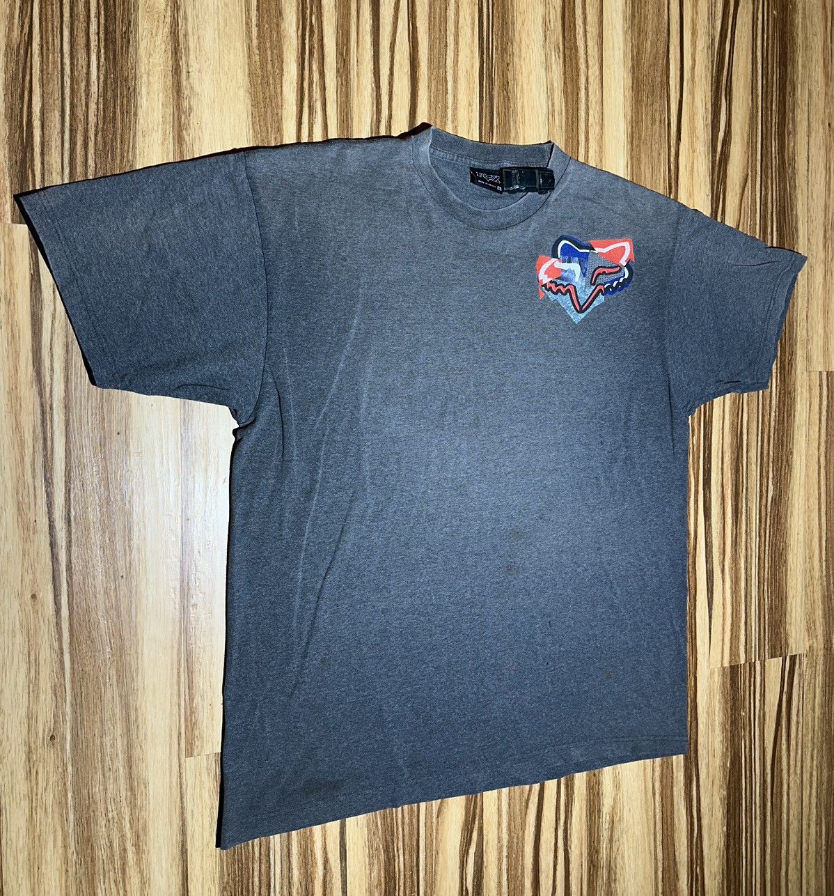 Fox Racing Fox Racing Gray Tshirt Breakout Fox Design Size US XXL / EU 58 / 5 - 2 Thumbnail