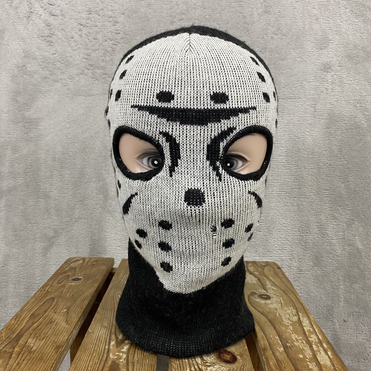 Kapital Vtg Friday The 13Th American Horror Jason Balaclava Masked Size ONE SIZE - 2 Thumbnail