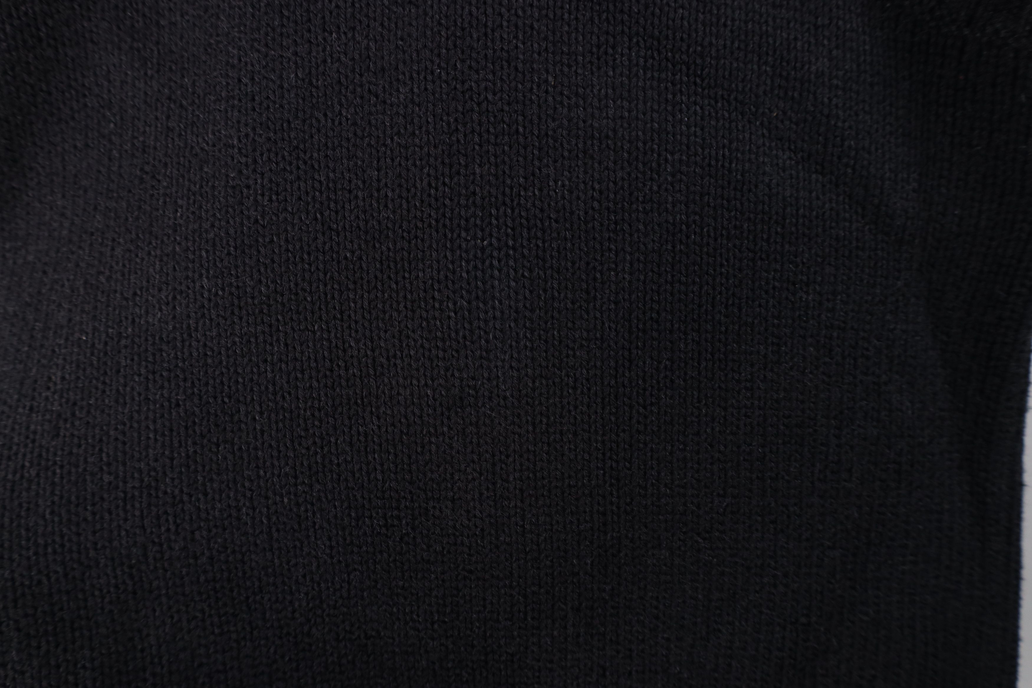 Ralph Lauren Vintage 90s Ralph Lauren Knit V-Neck Sweater Vest Black Size US XL / EU 56 / 4 - 5 Thumbnail