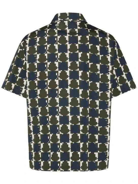 Moncler o1lsvrm0425 Printed Cotton Poplin Shirt in Multicolor Size US XL / EU 56 / 4 - 2 Thumbnail