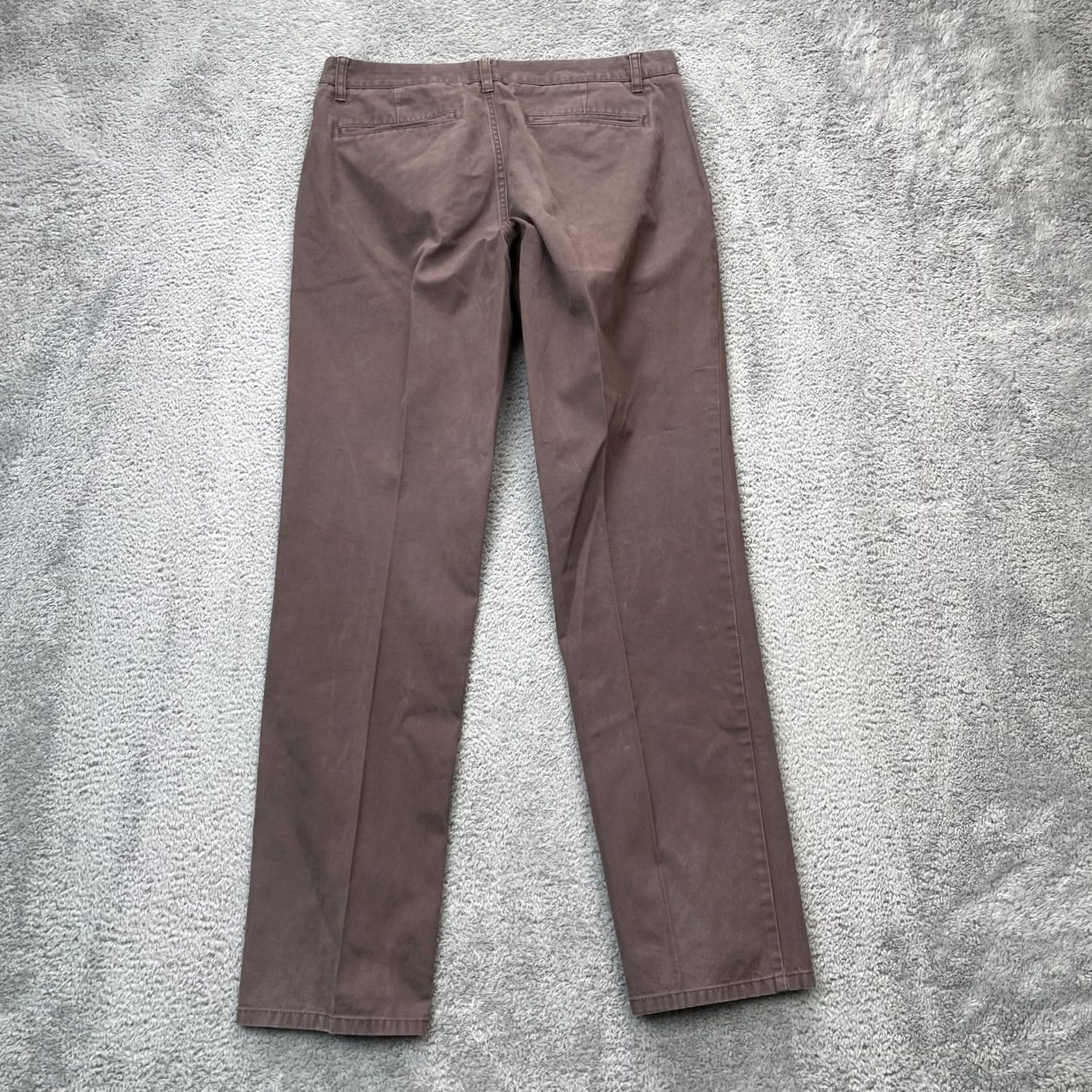 Bonobos Bonobos Pants Mens 32x32 Chino Cotton Slim Fit Straight Leg Brown Office Wear Size US 32 / EU 48 - 2 Thumbnail