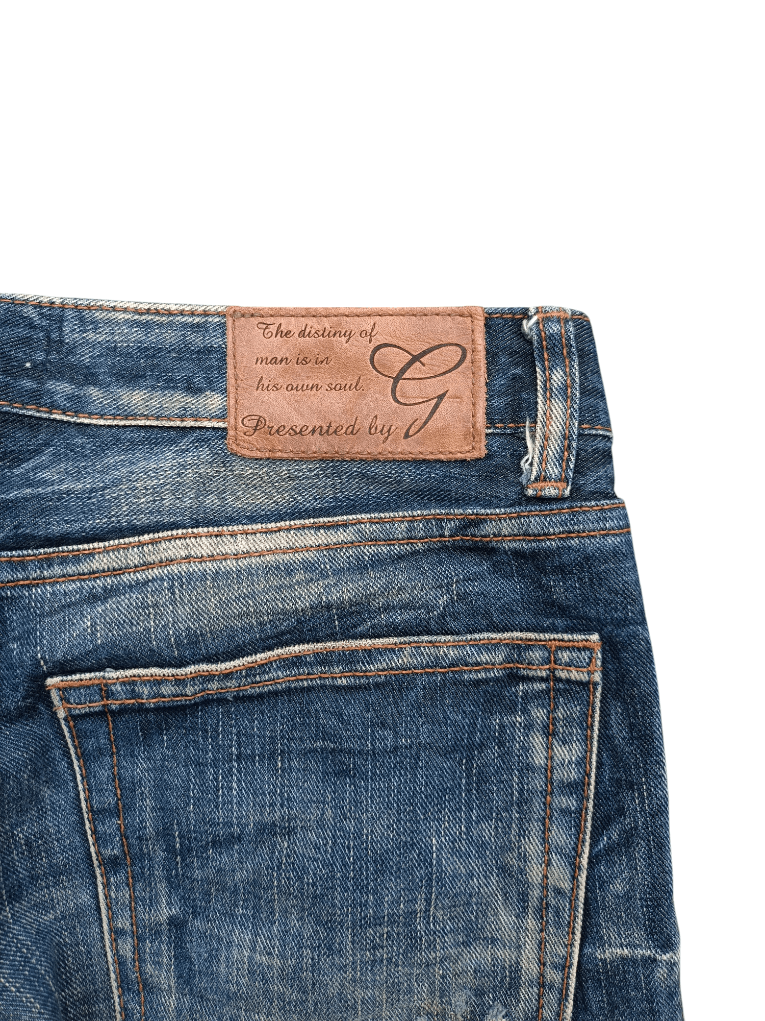 Japanese Brand Flared Bootcut Distressed Whiskers Japanese Brand GOA Denim Size US 30 / EU 46 - 12 Thumbnail