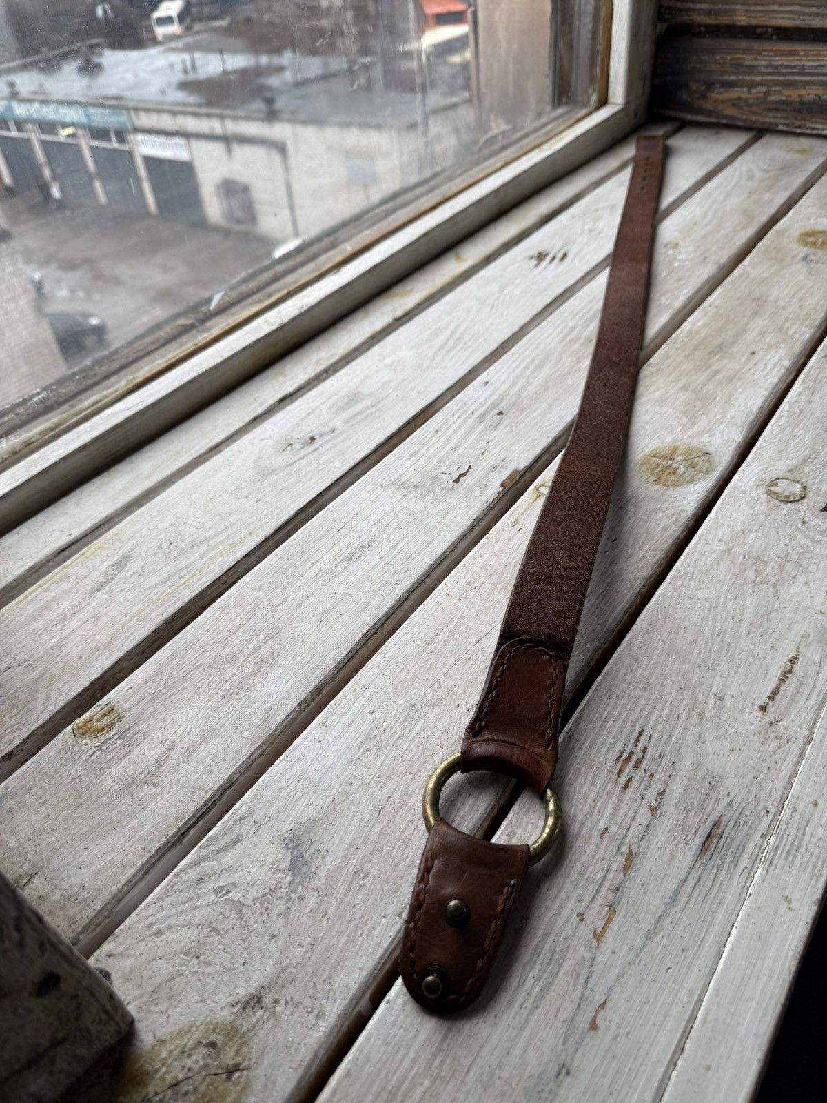 Cowboy Equipment × Vintage Y2K Vintage 90s Leather Cowboy belt Handmade USA Size ONE SIZE - 4 Thumbnail